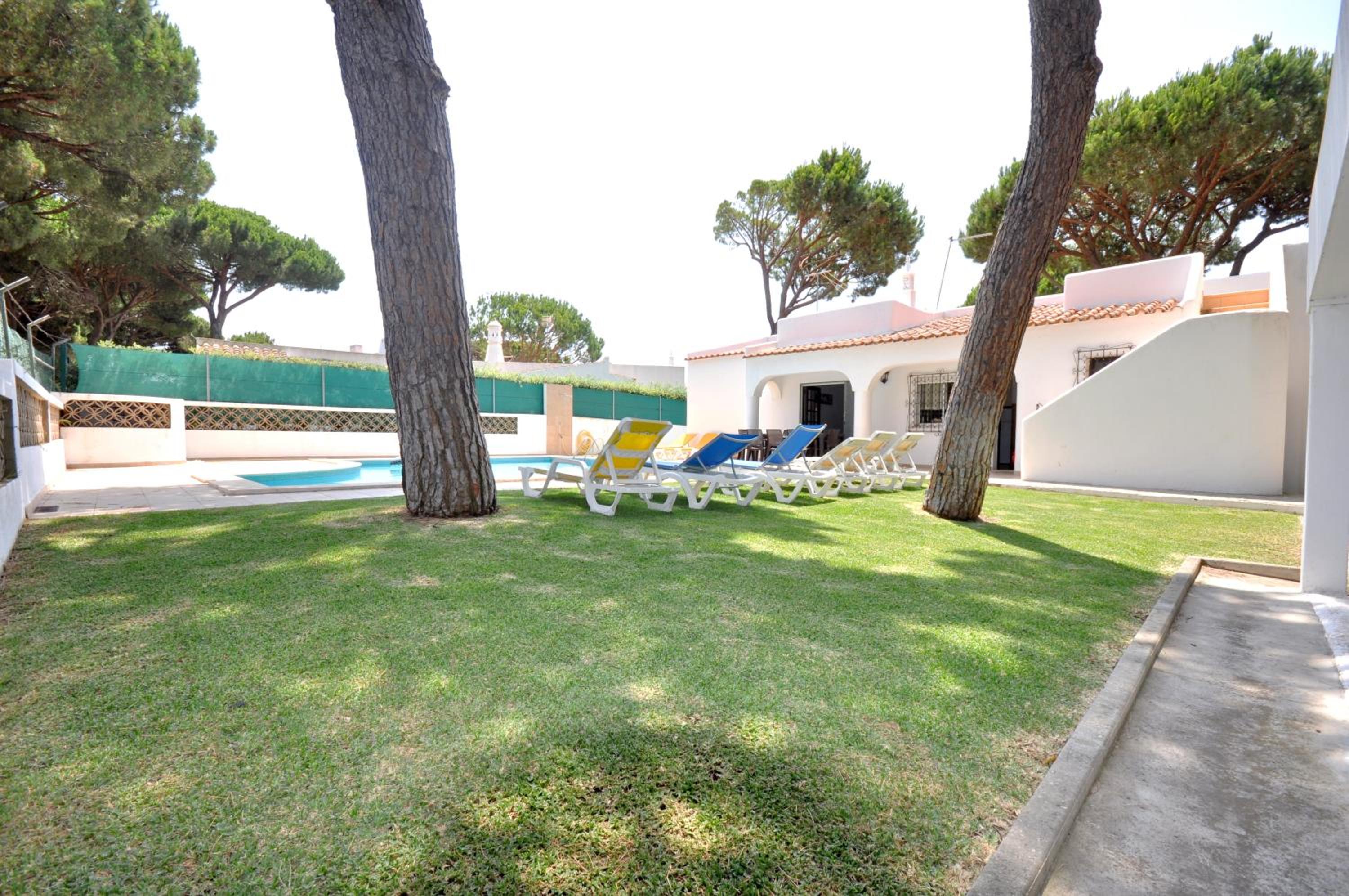 The villa is simply and traditionally furnished and is on one level with a large