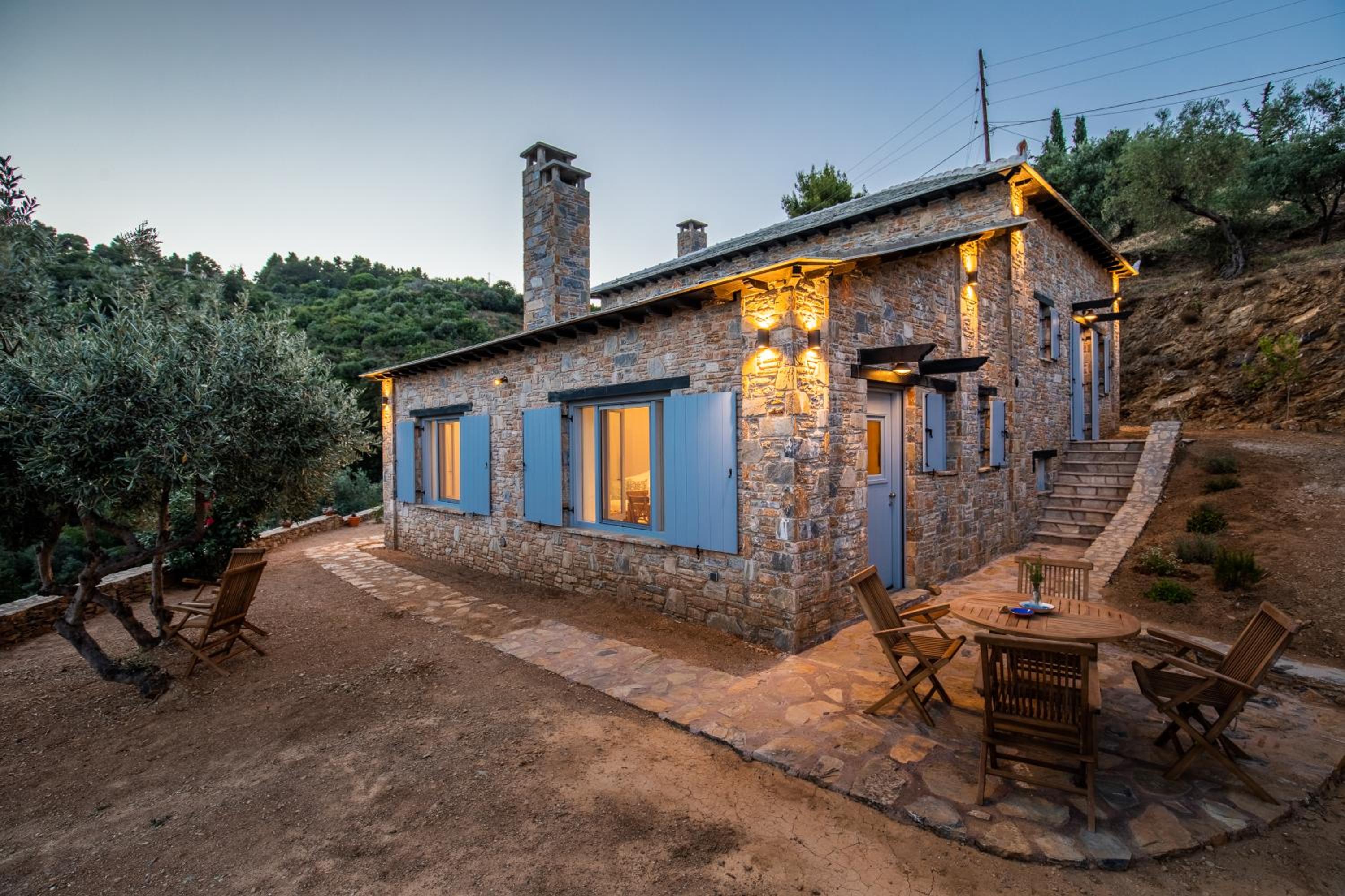Laas Daskios, Stone Country House, Skopelos Anania