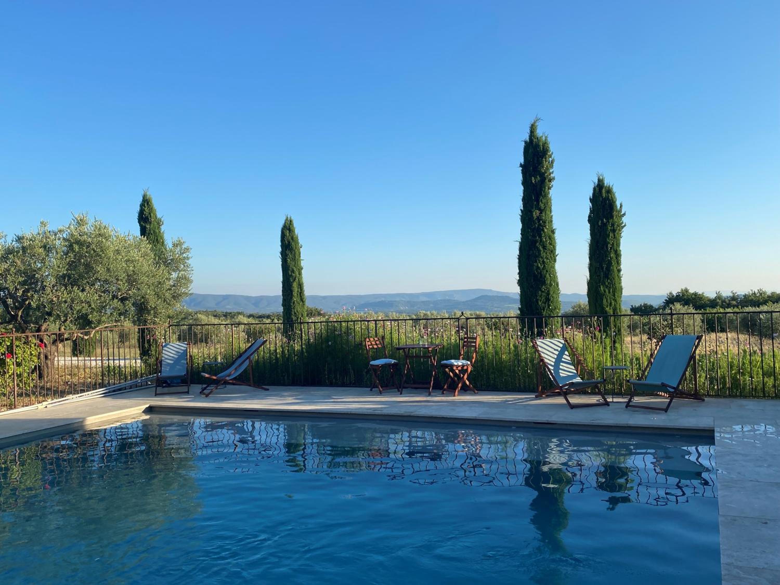 Mas des Olives view 2