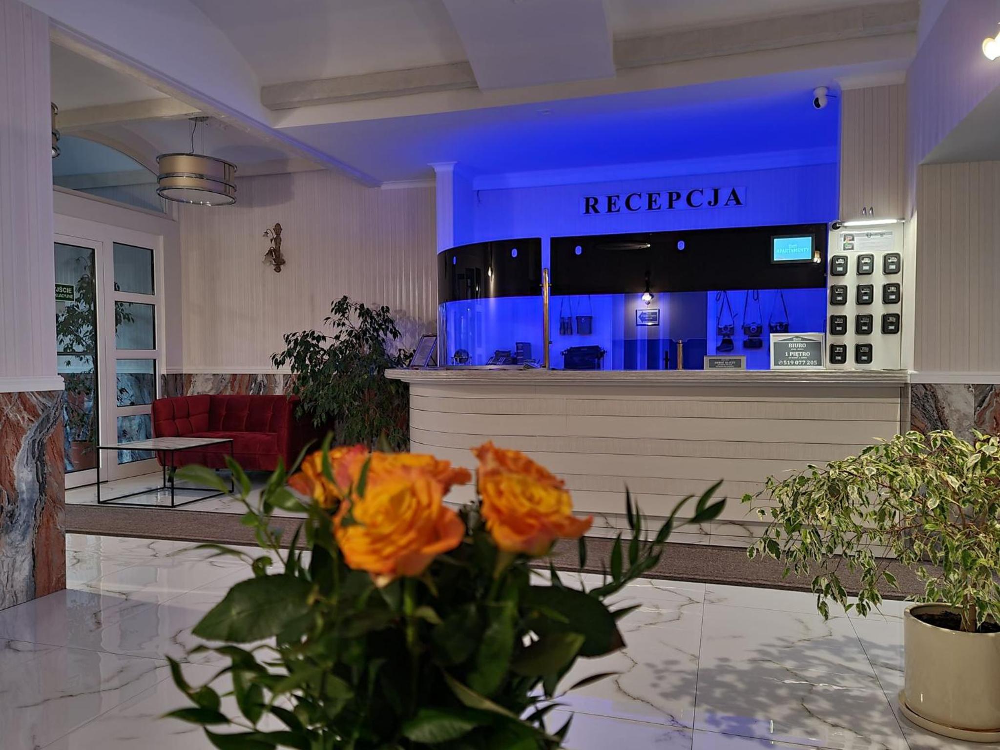 hotel reception