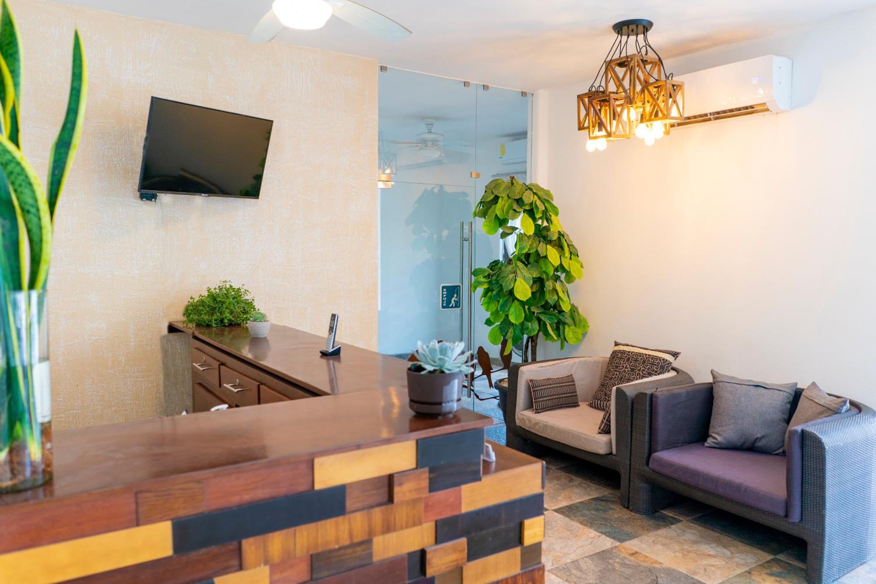 hotel reception