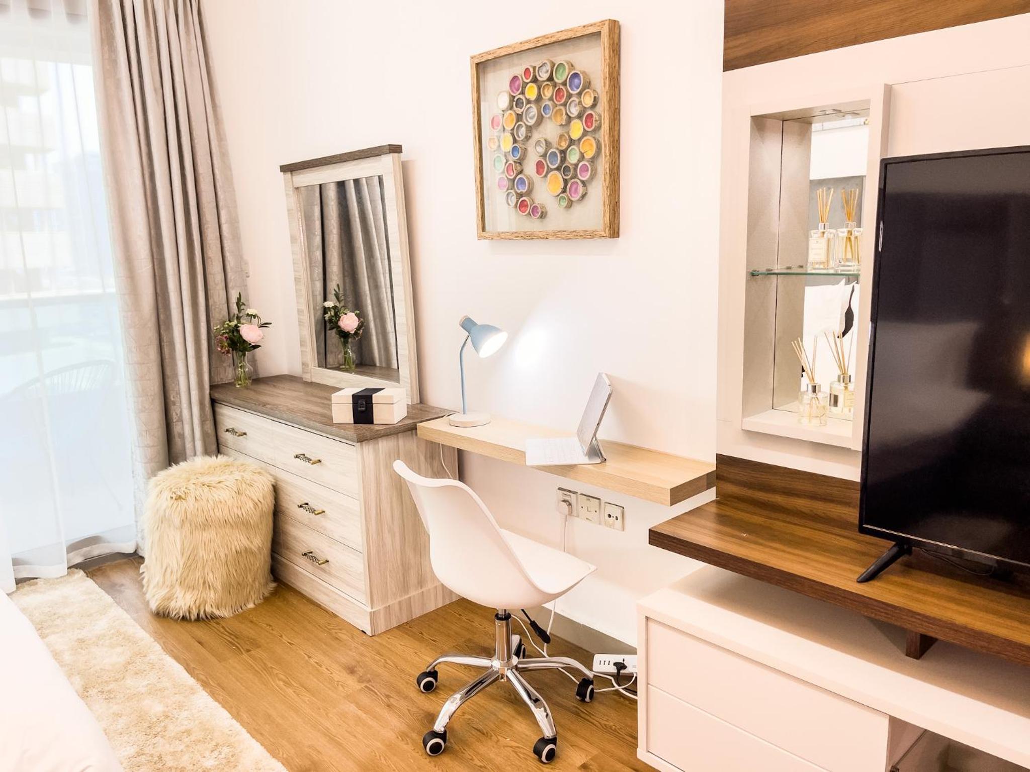 Luxury Studio Apartment Close to JBR Beach&Yacht Club&Metro-Available Airport Shuttle