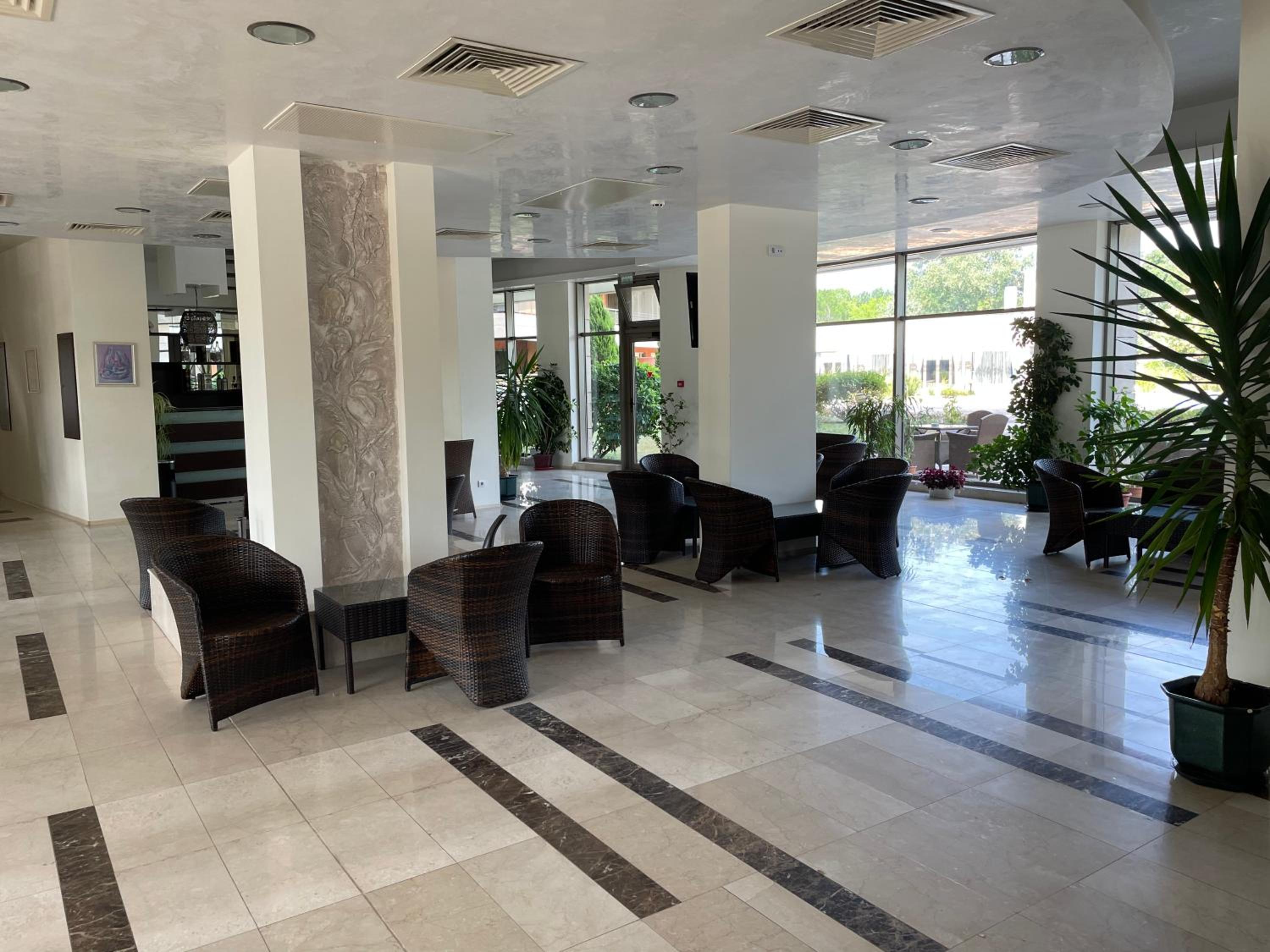 hotel reception