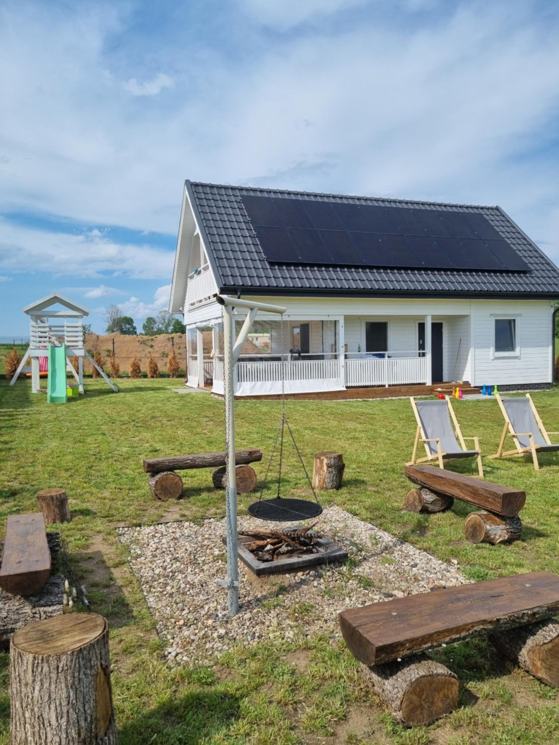 Fuledzki Biały Domek - Mazury, Jacuzzi, Sauna, Giżycko