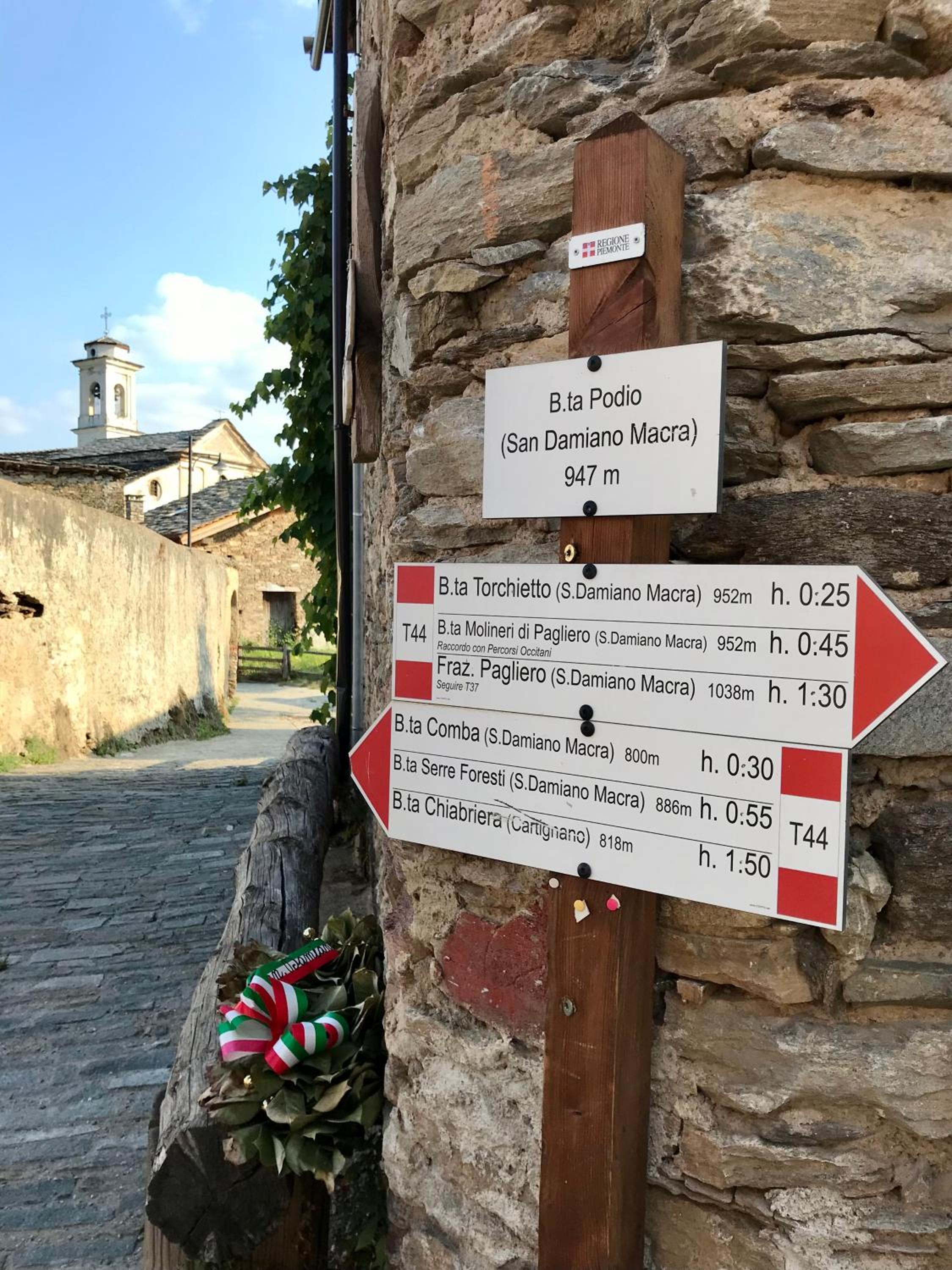 Ca' di Nobi Podio Val Maira view 4