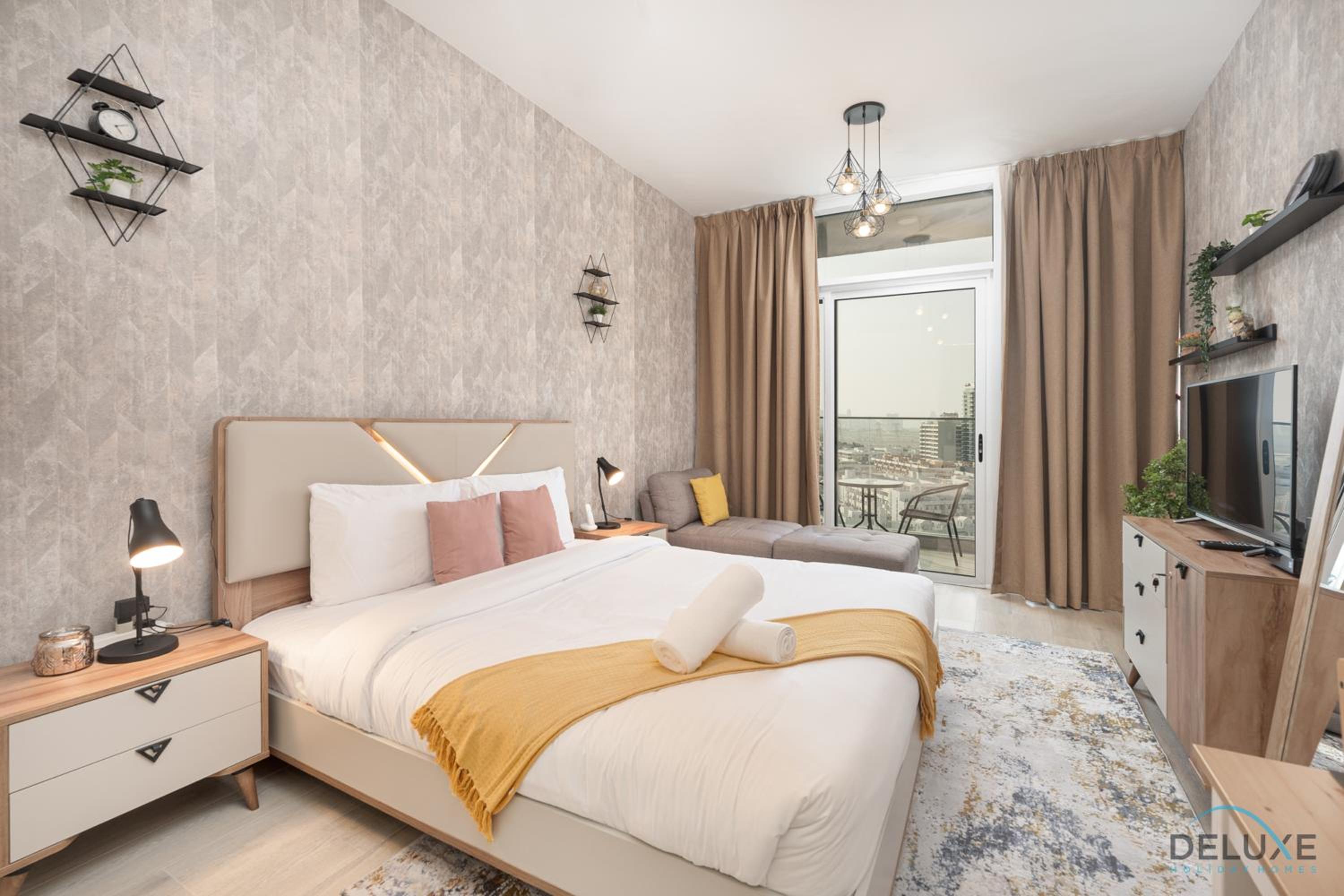Relaxing Studio at Bloom Heights B JVC by Deluxe Holiday Homes