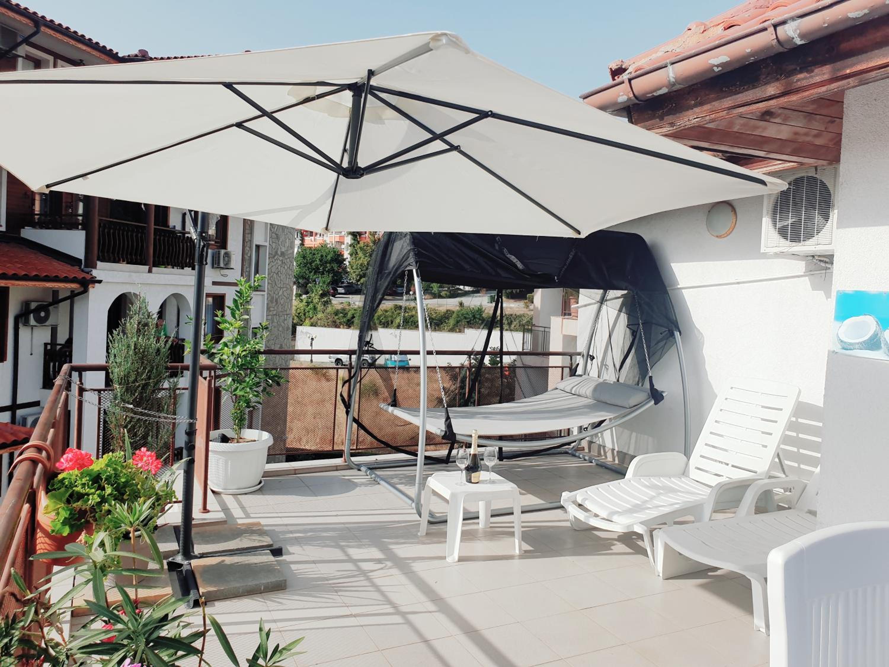 La terrace Sea view