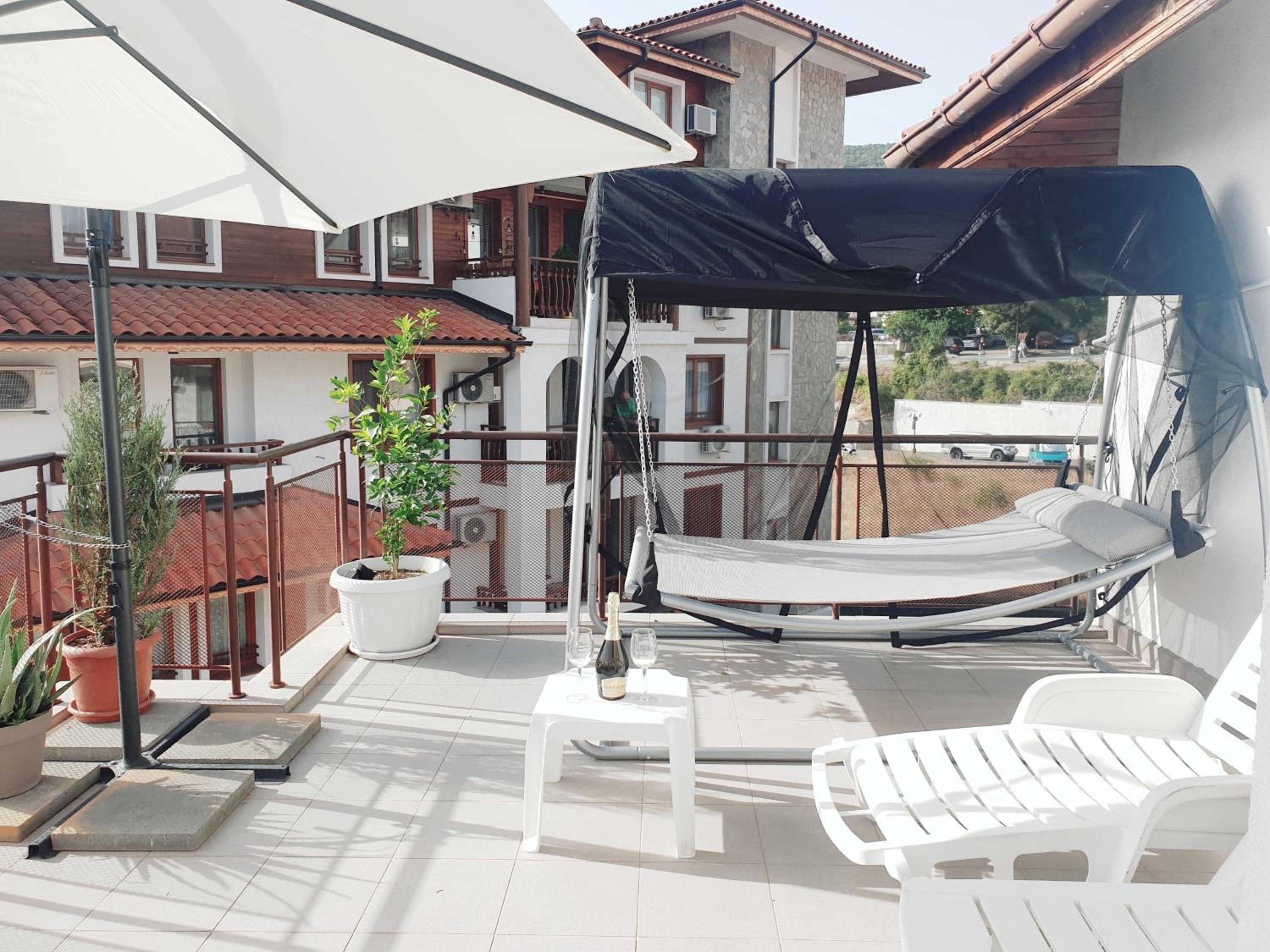 La terrace Sea view