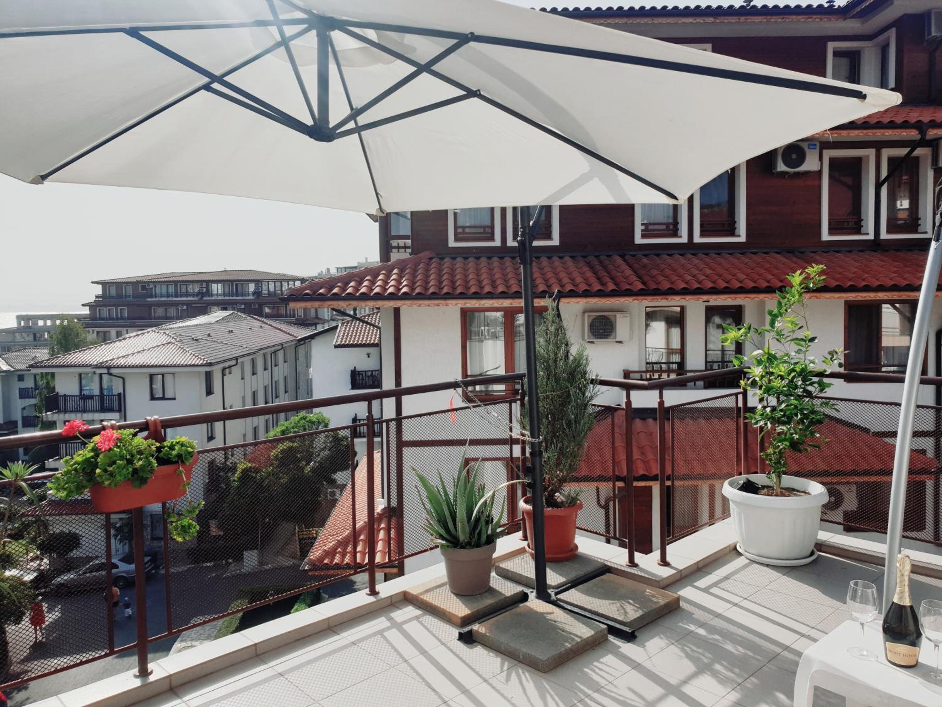 La terrace Sea view