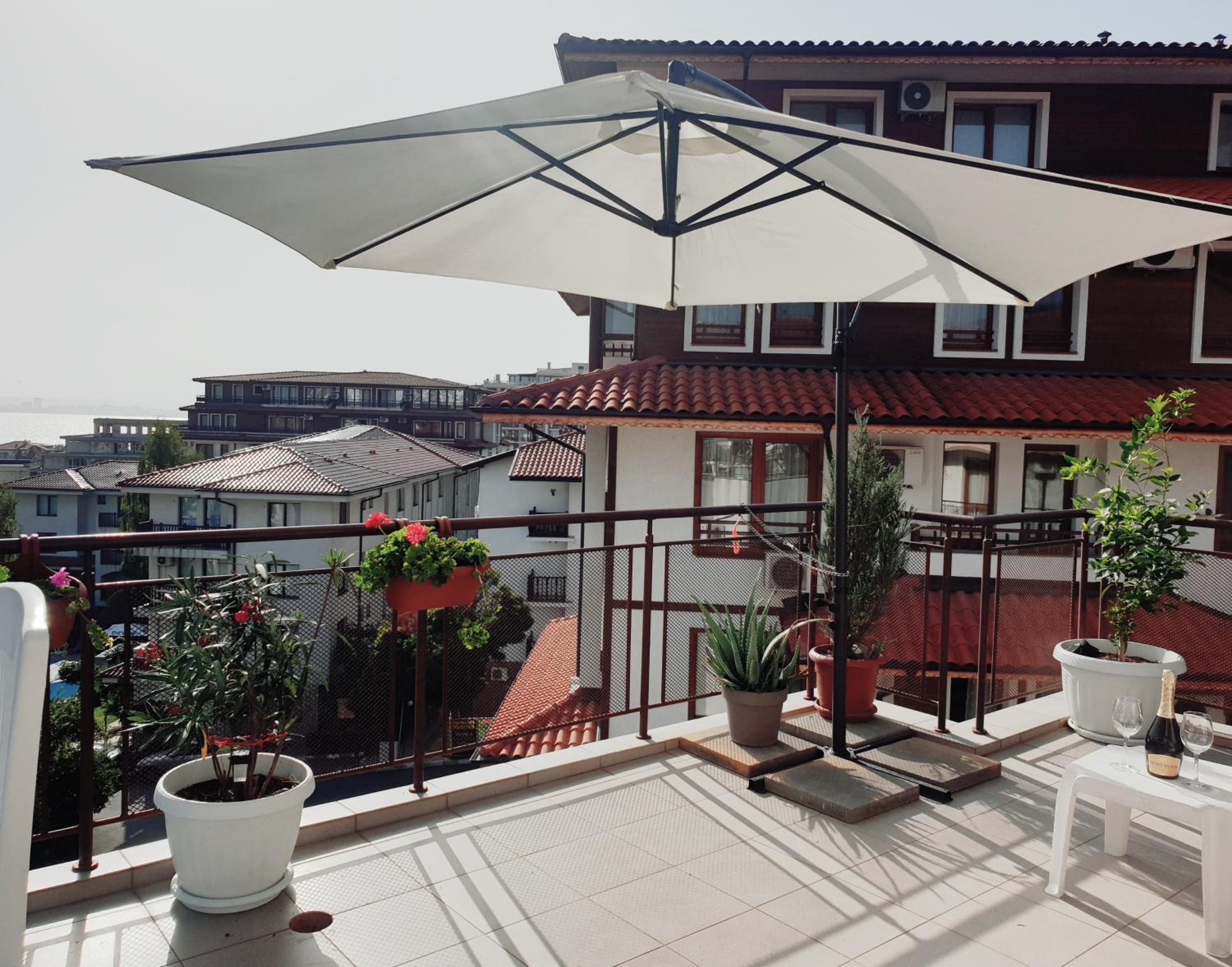 La terrace Sea view