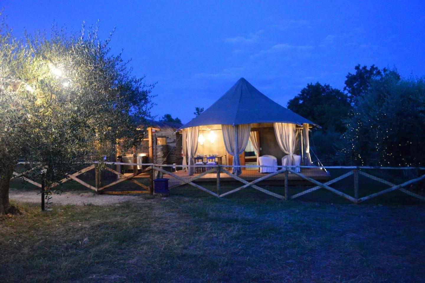 E-glamping/Blue Saphir Tent