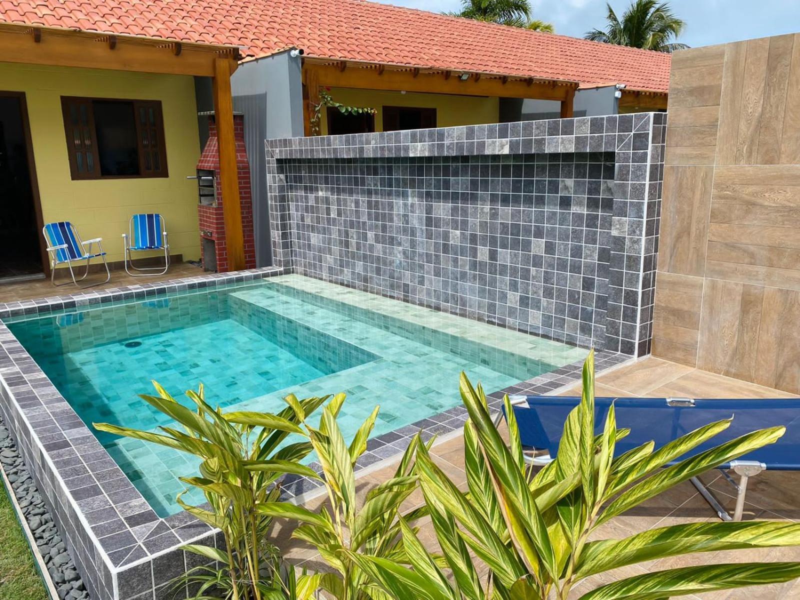 Casinhas Terõ - Chalé 01 com Piscina