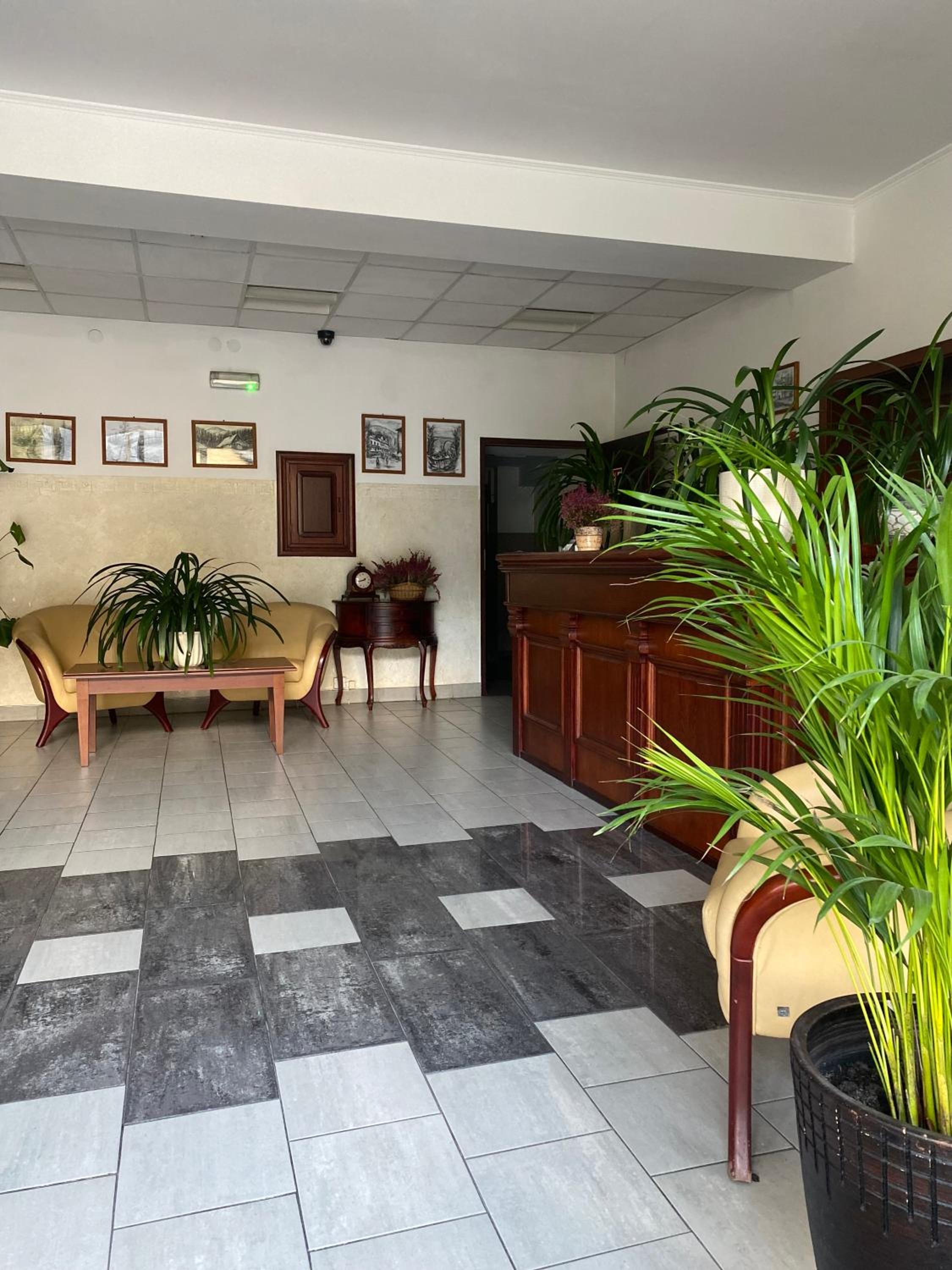 hotel reception