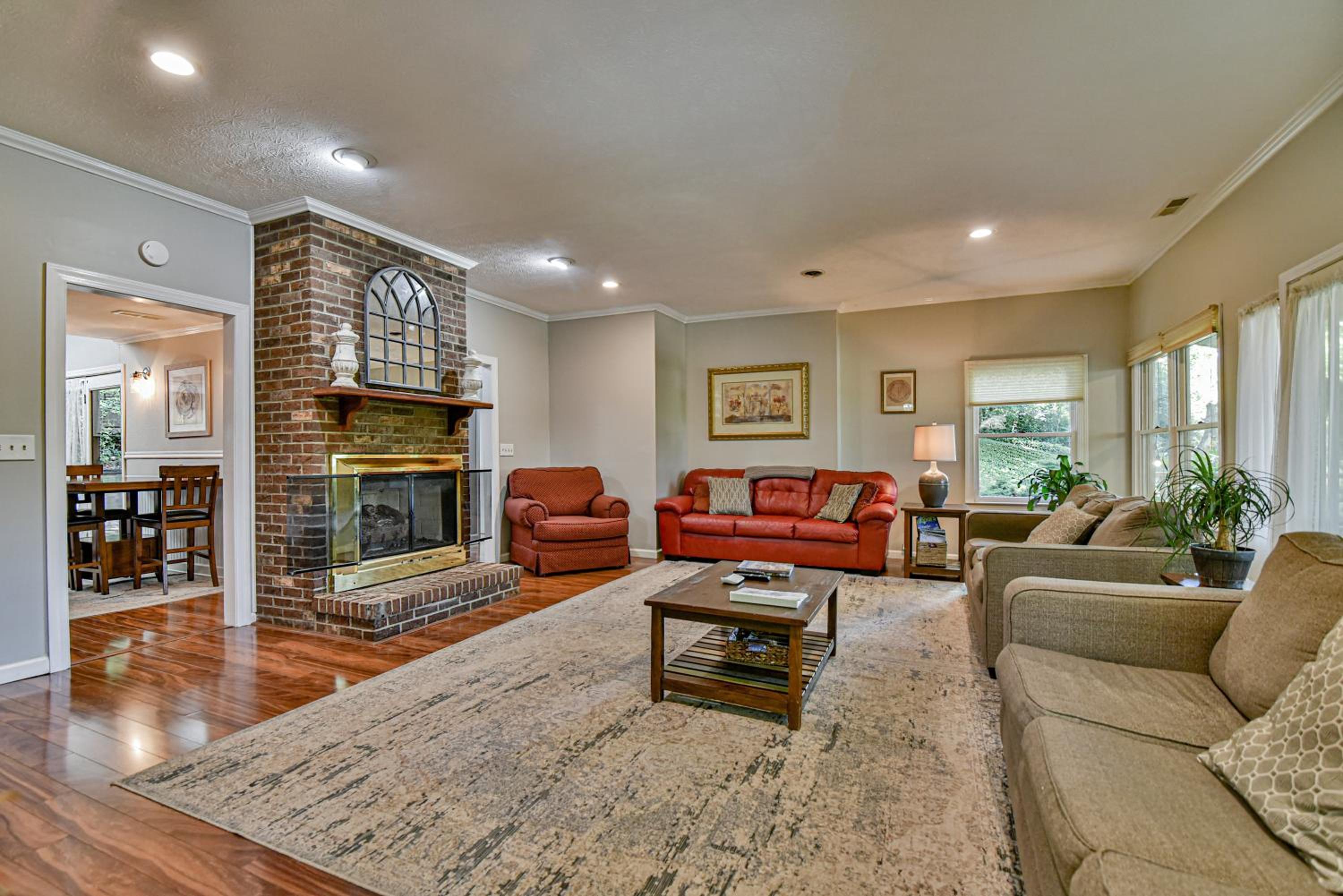 South Asheville home with hot tub just 11 miles to downtown view 3