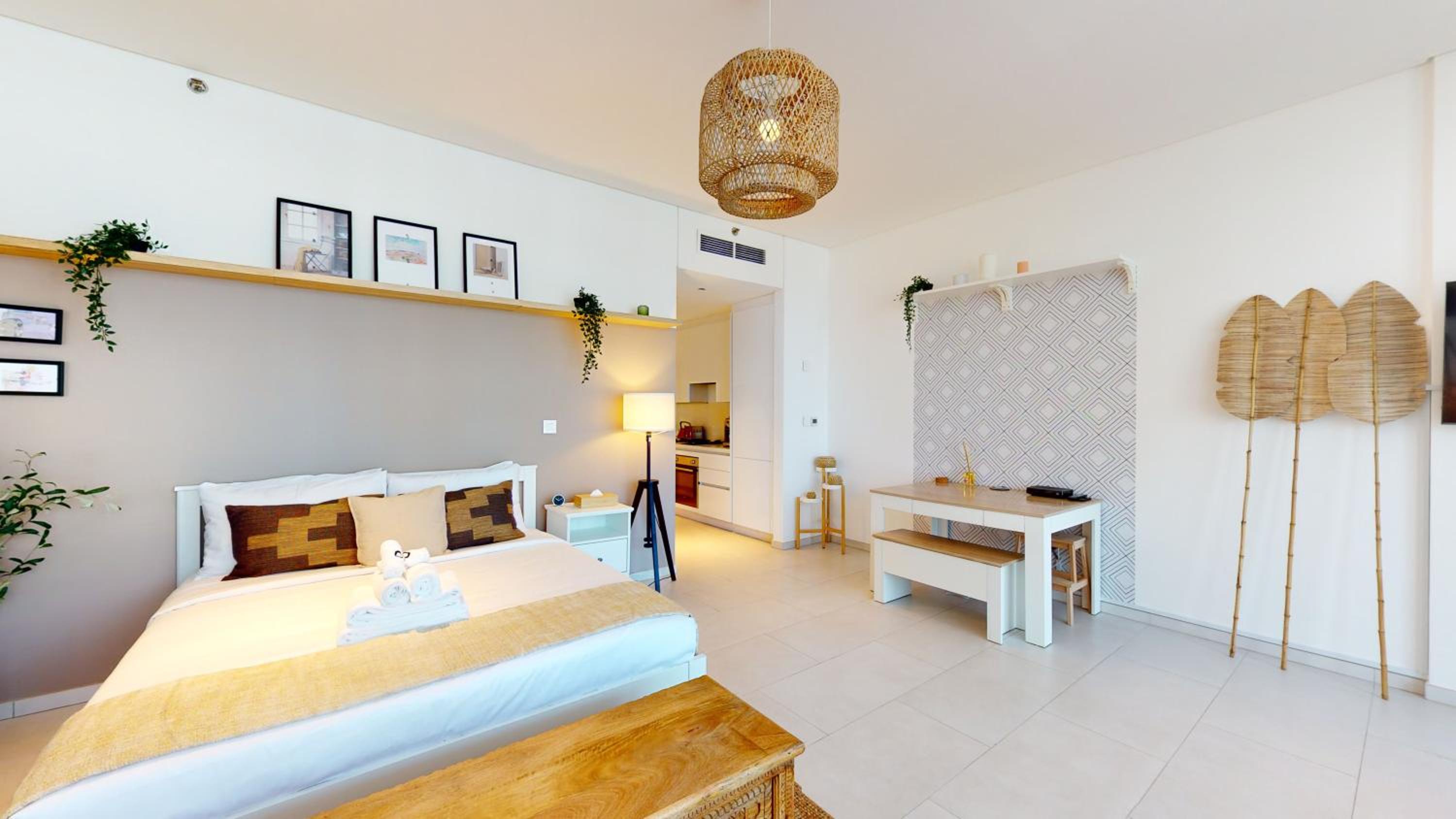 Stylish Studio with Burj Khalifa View