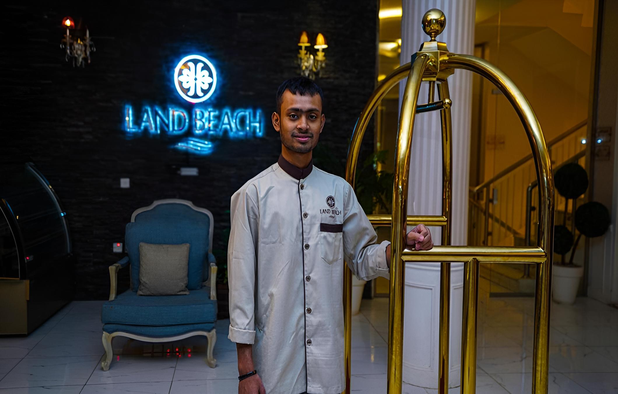 hotel reception