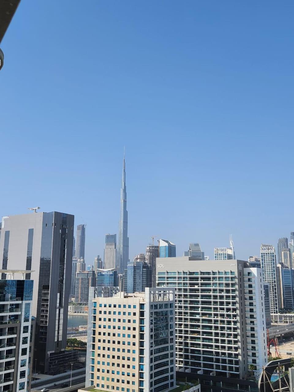 Furnished apartment with Burj Khalifa View