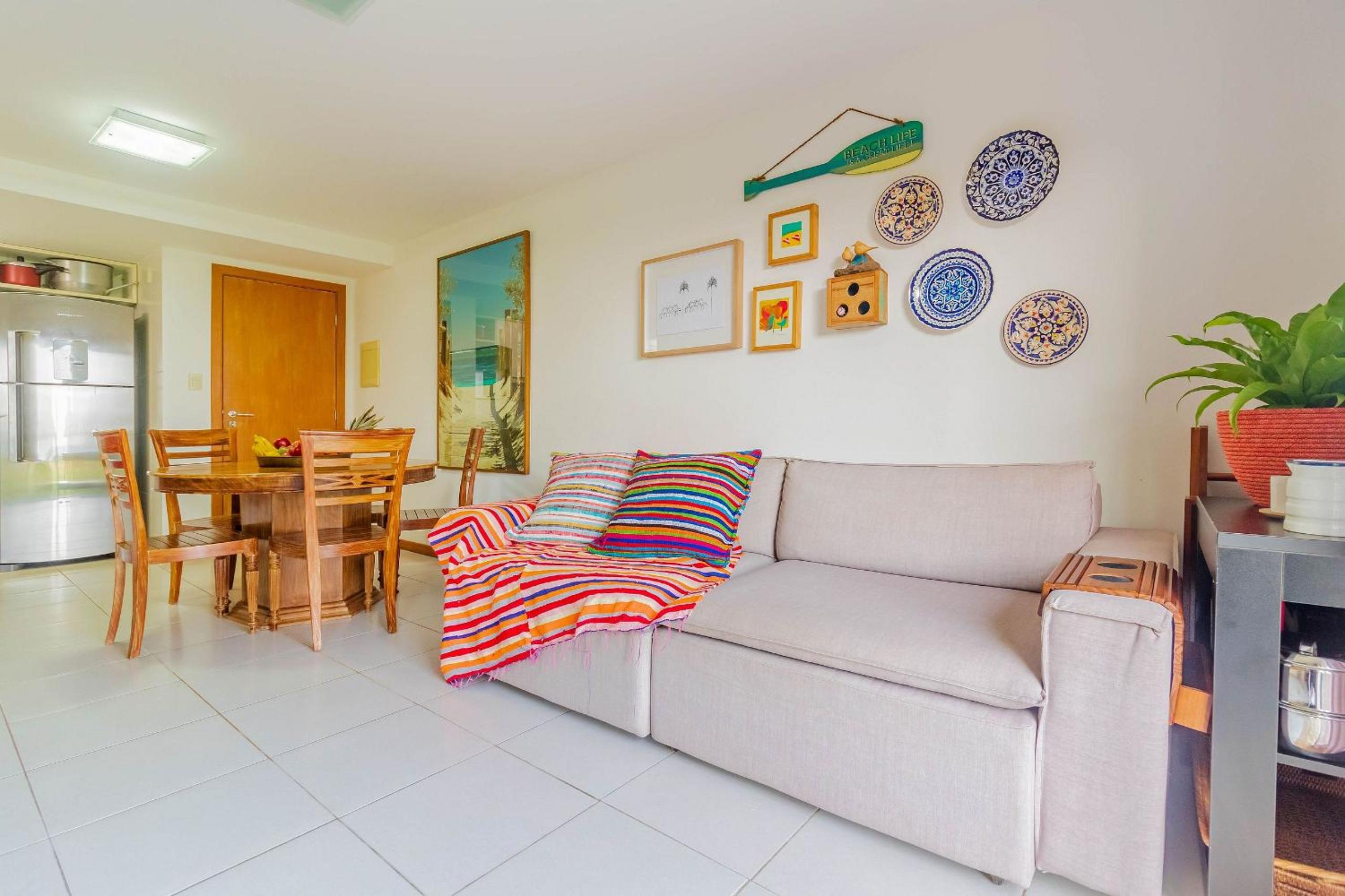 GB72 Maravilhoso Apto 2 Quartos, Pé na Areia - Paraíso dos Corais view 5
