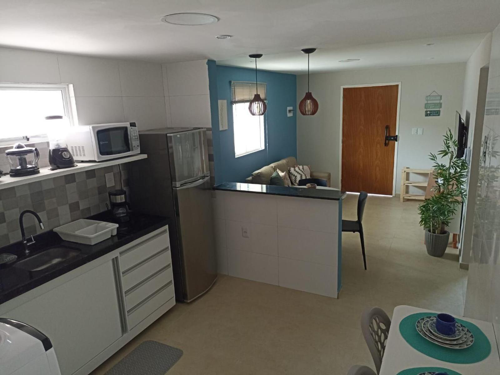 Lindo apartamento pé na areia em Cabo Gaibú prox Porto de galinhas