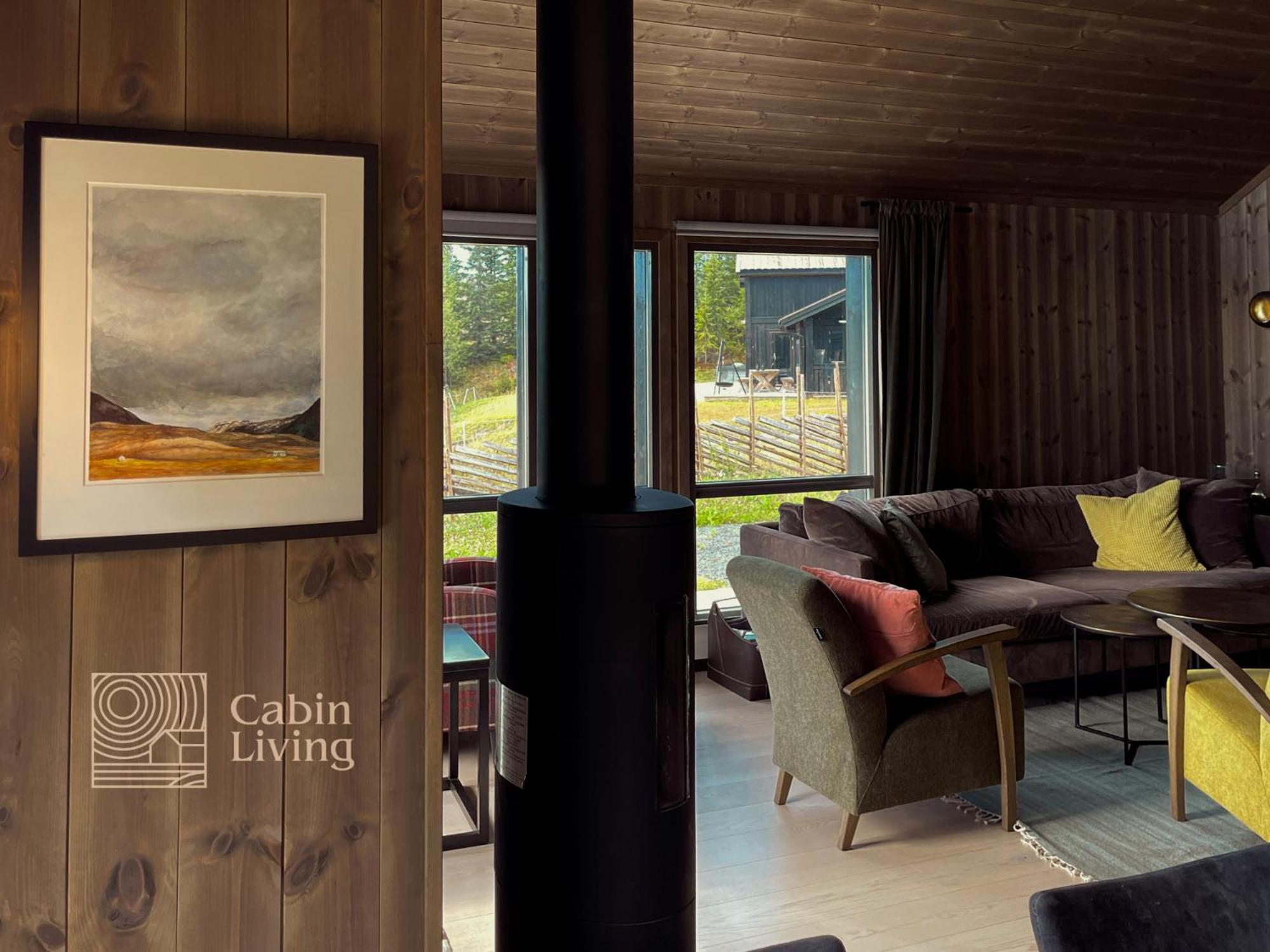 Modern unique cabin fantastic location Skeikampen view 4