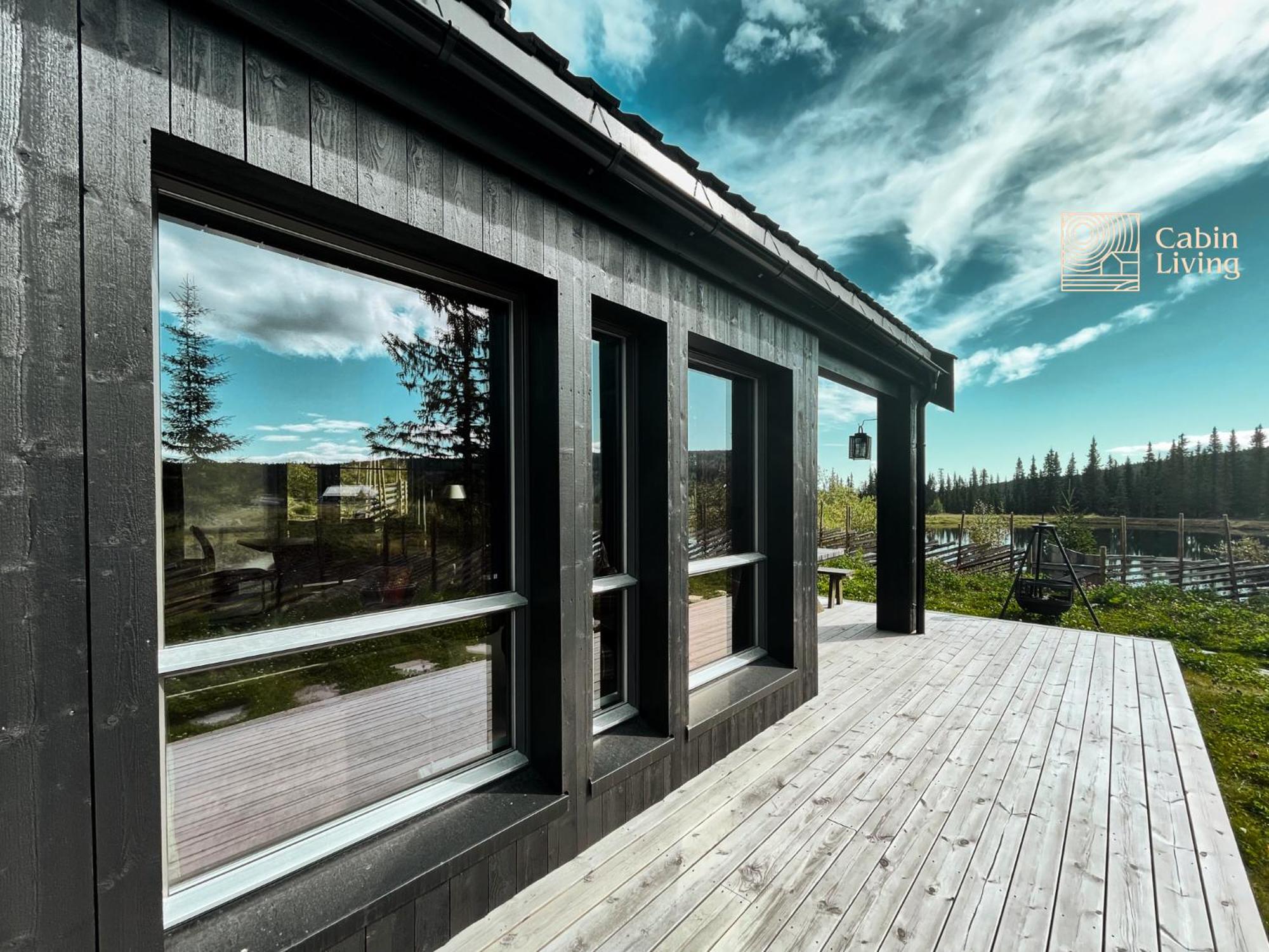 Modern unique cabin fantastic location Skeikampen view 3