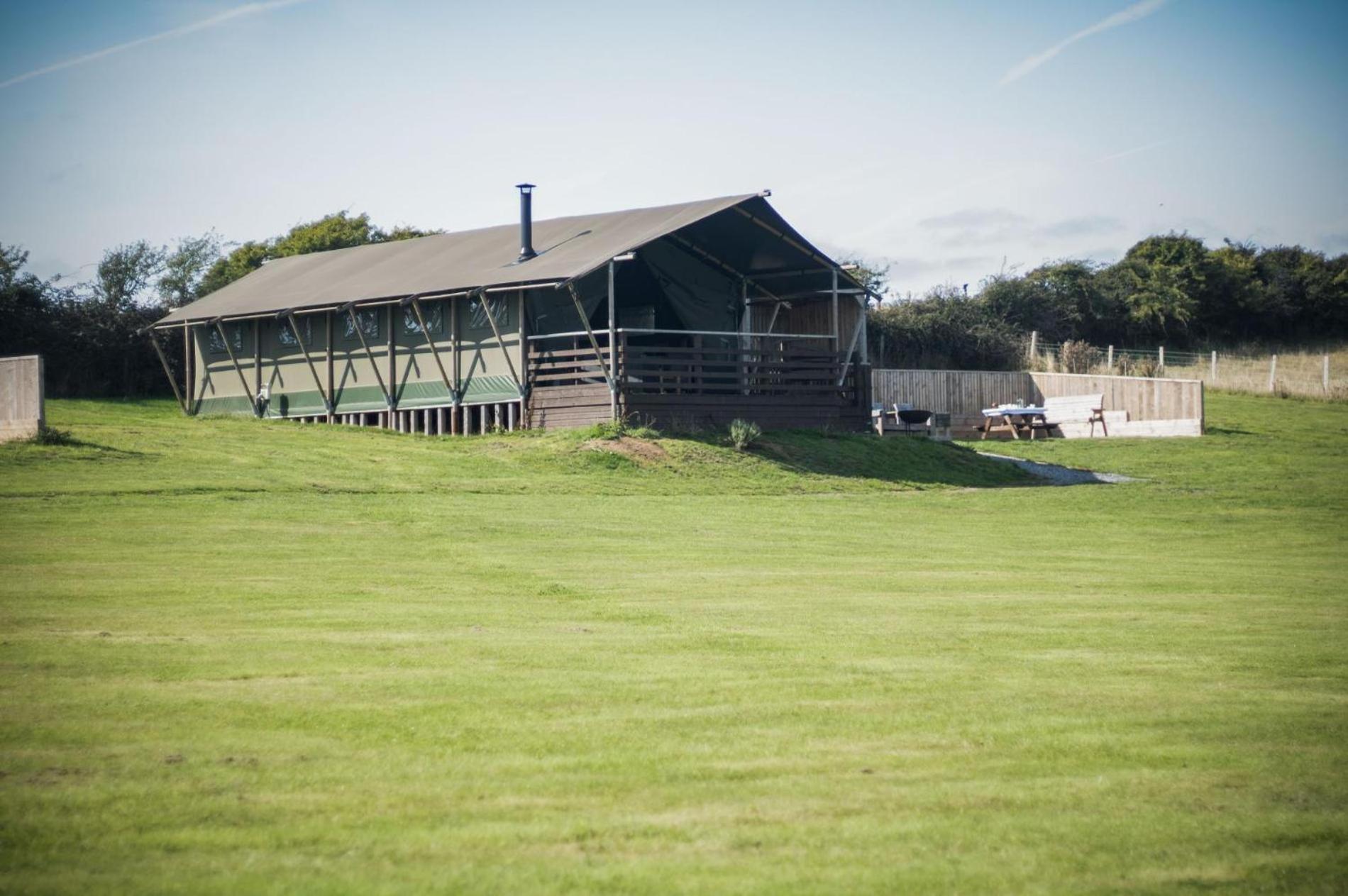 Three Cliffs - Safari Glamping Tent - Llangennith view 2