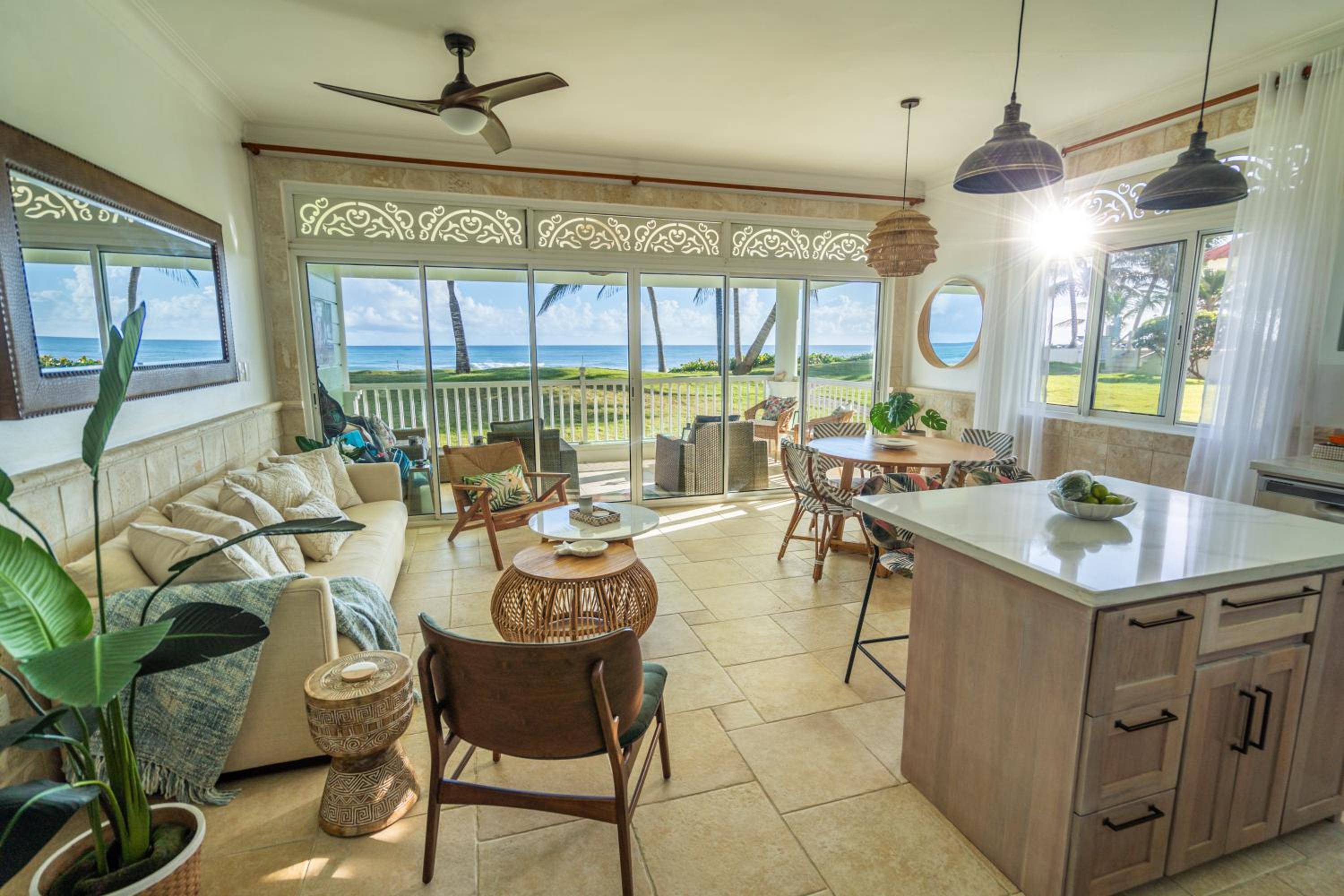 Gorgeous beachfront condo in Cabarete - 2 bed 2 bath