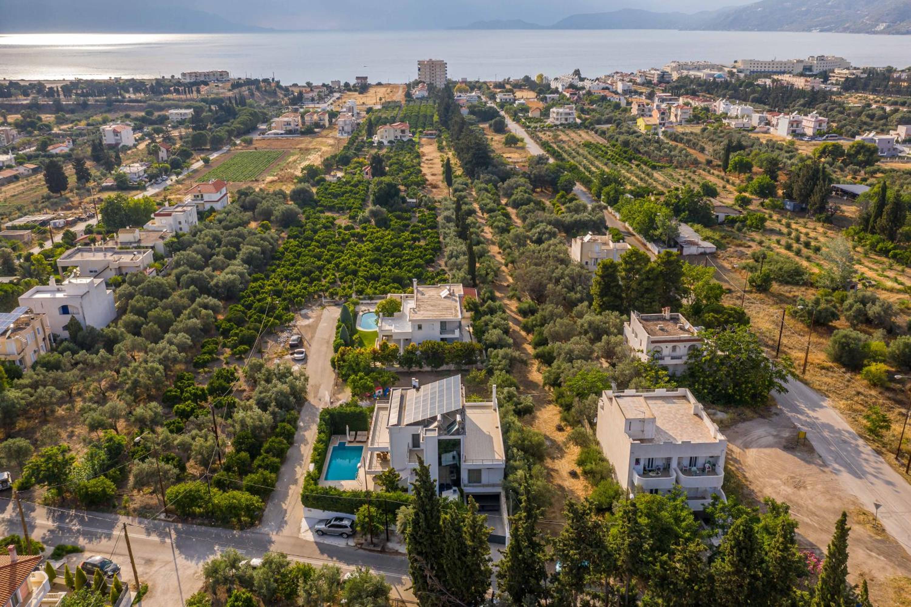 Luxury Villa Loutraki with Private Heated Pool view 3
