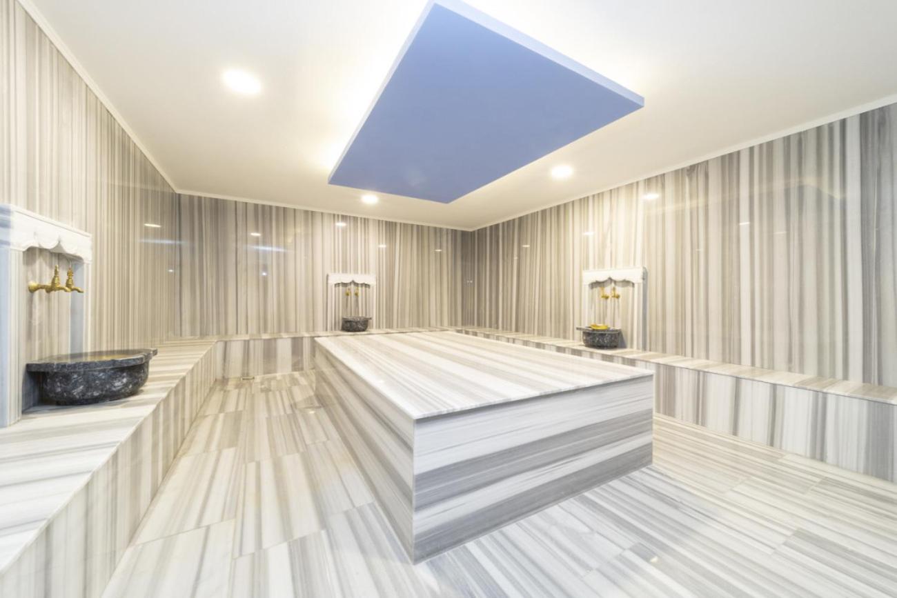 Flat with Shared Pool Hammam and Sauna in Alanya