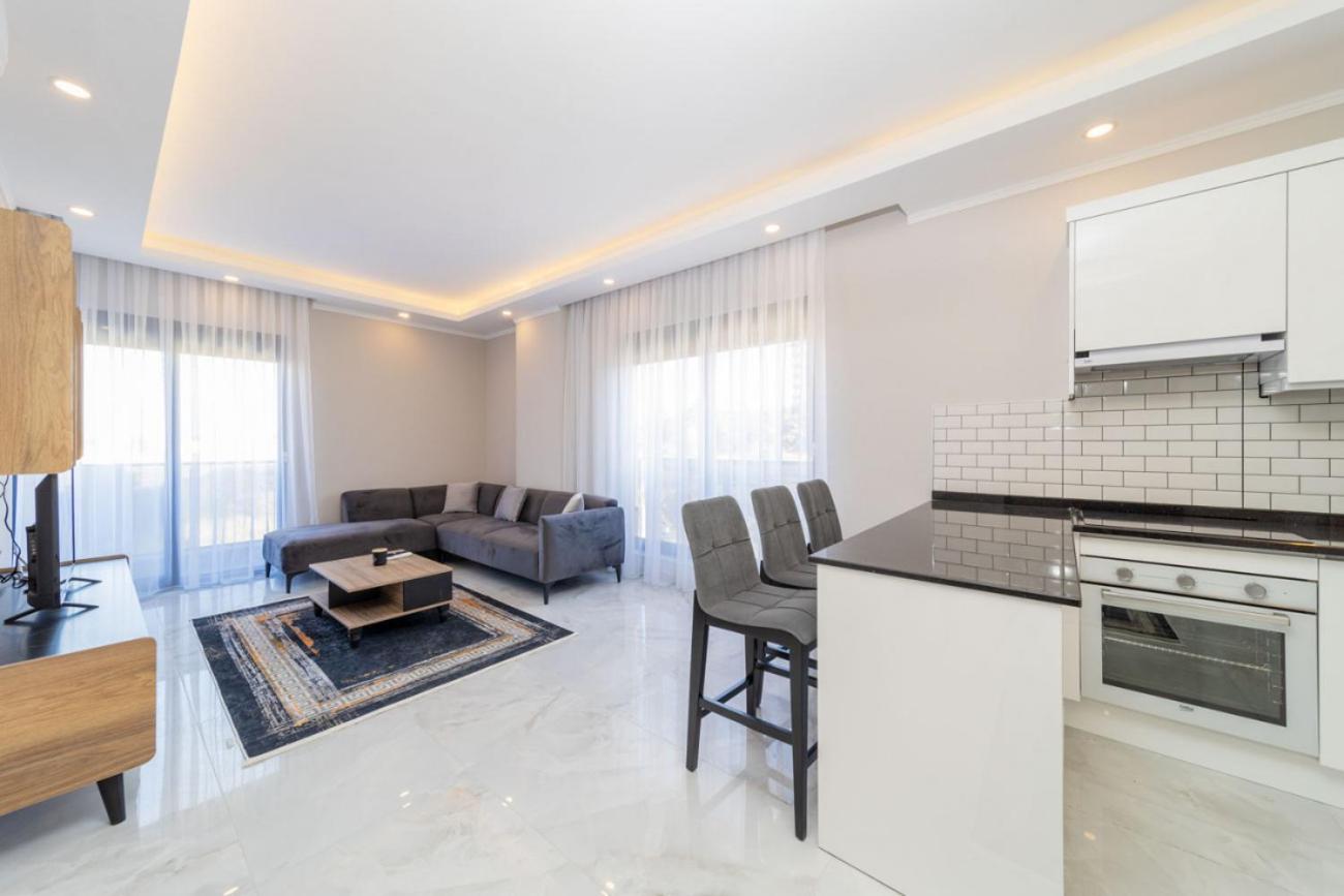 Flat with Shared Pool Hammam and Sauna in Alanya view 5