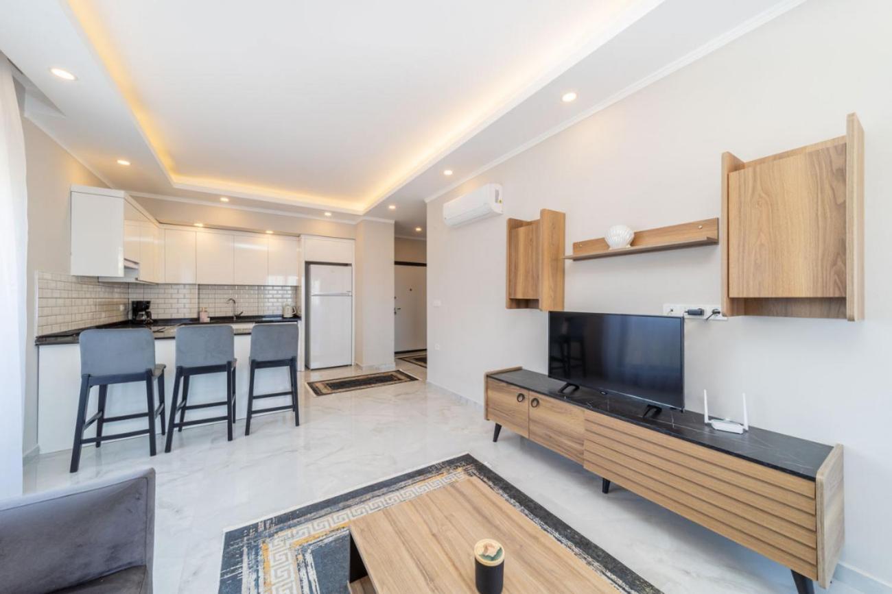 Flat with Shared Pool Hammam and Sauna in Alanya