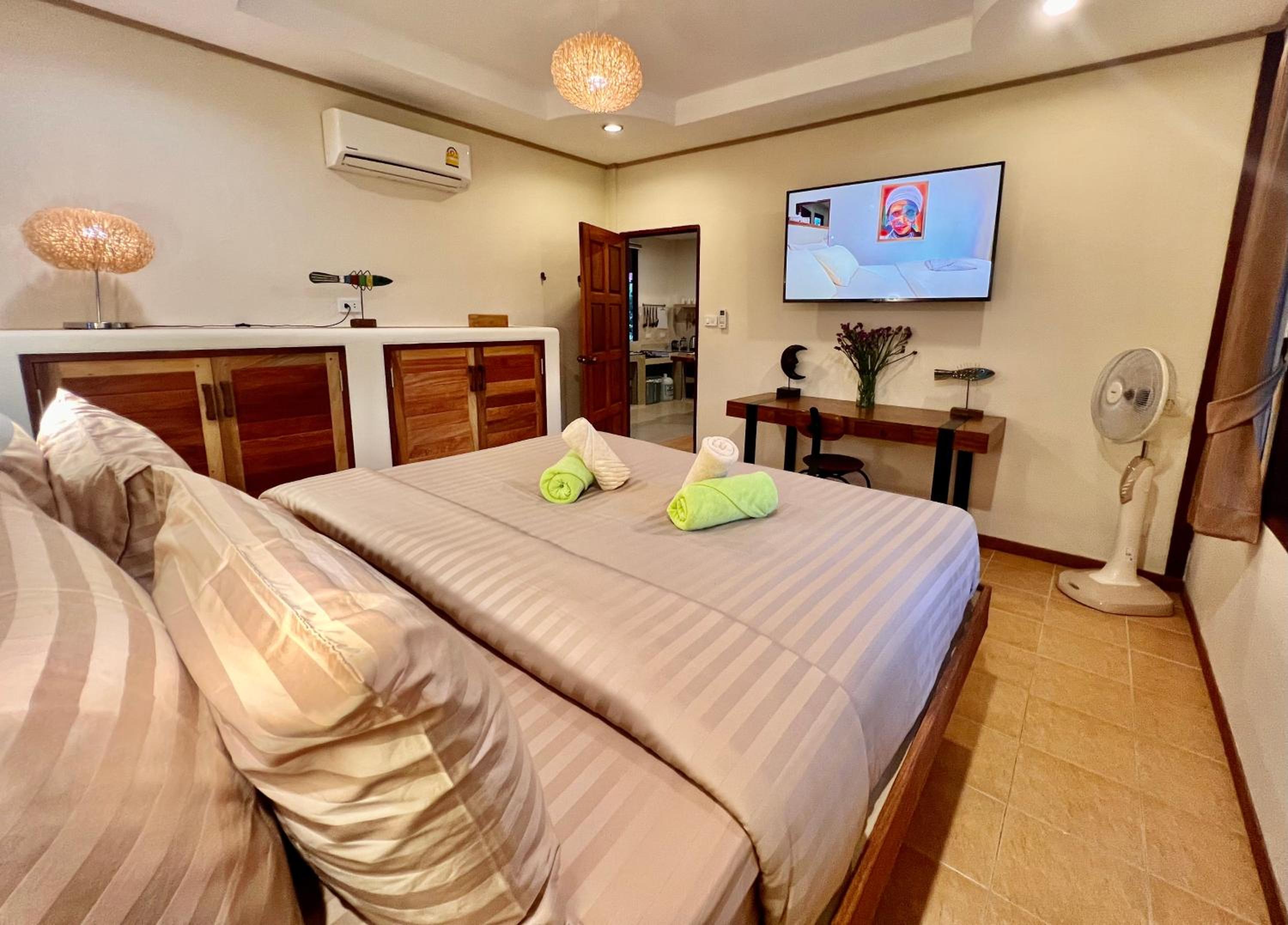 Three rare & private front beach villas