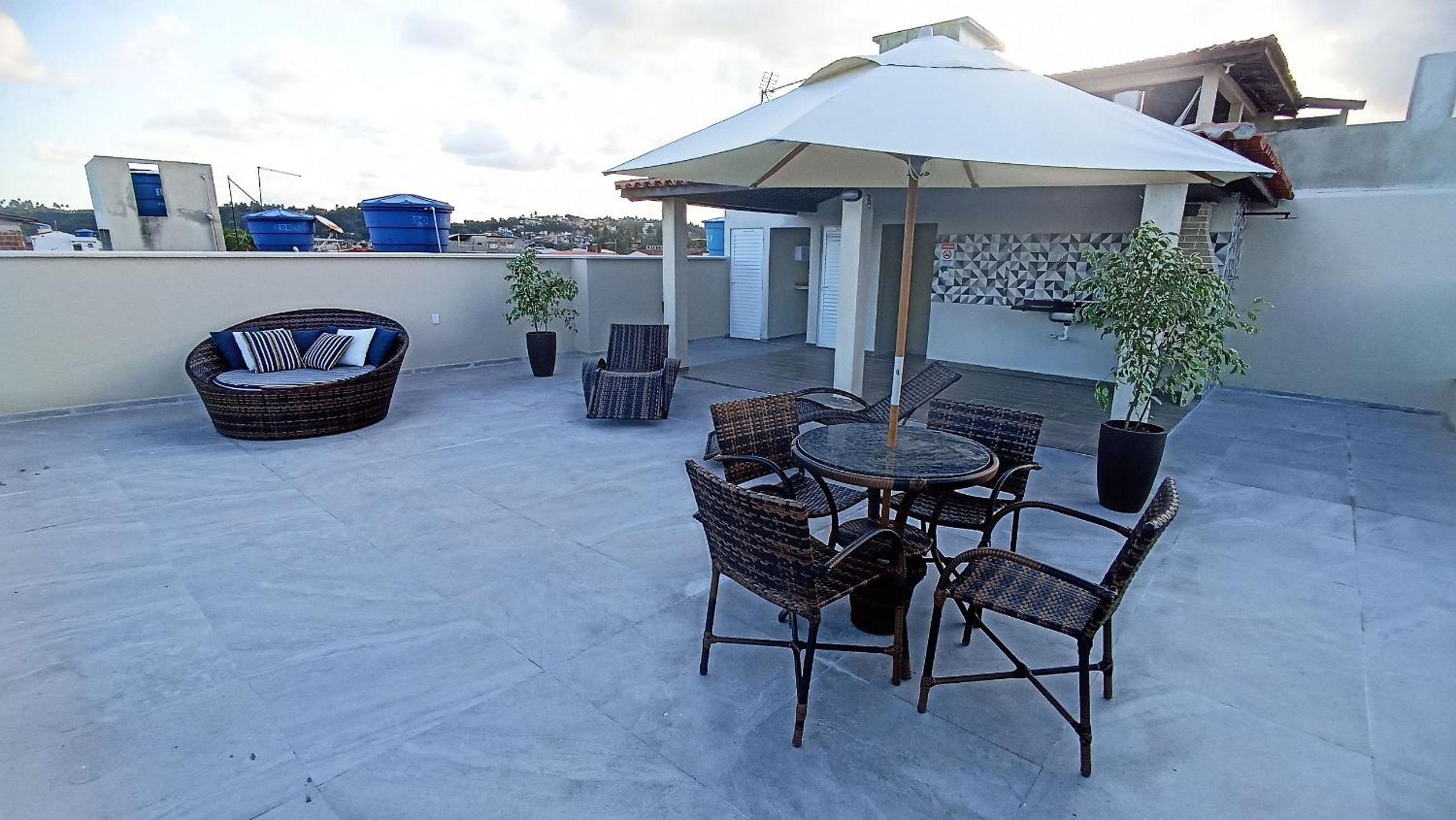 Lindo apartamento pé na areia em Cabo Gaibú prox Porto de galinhas