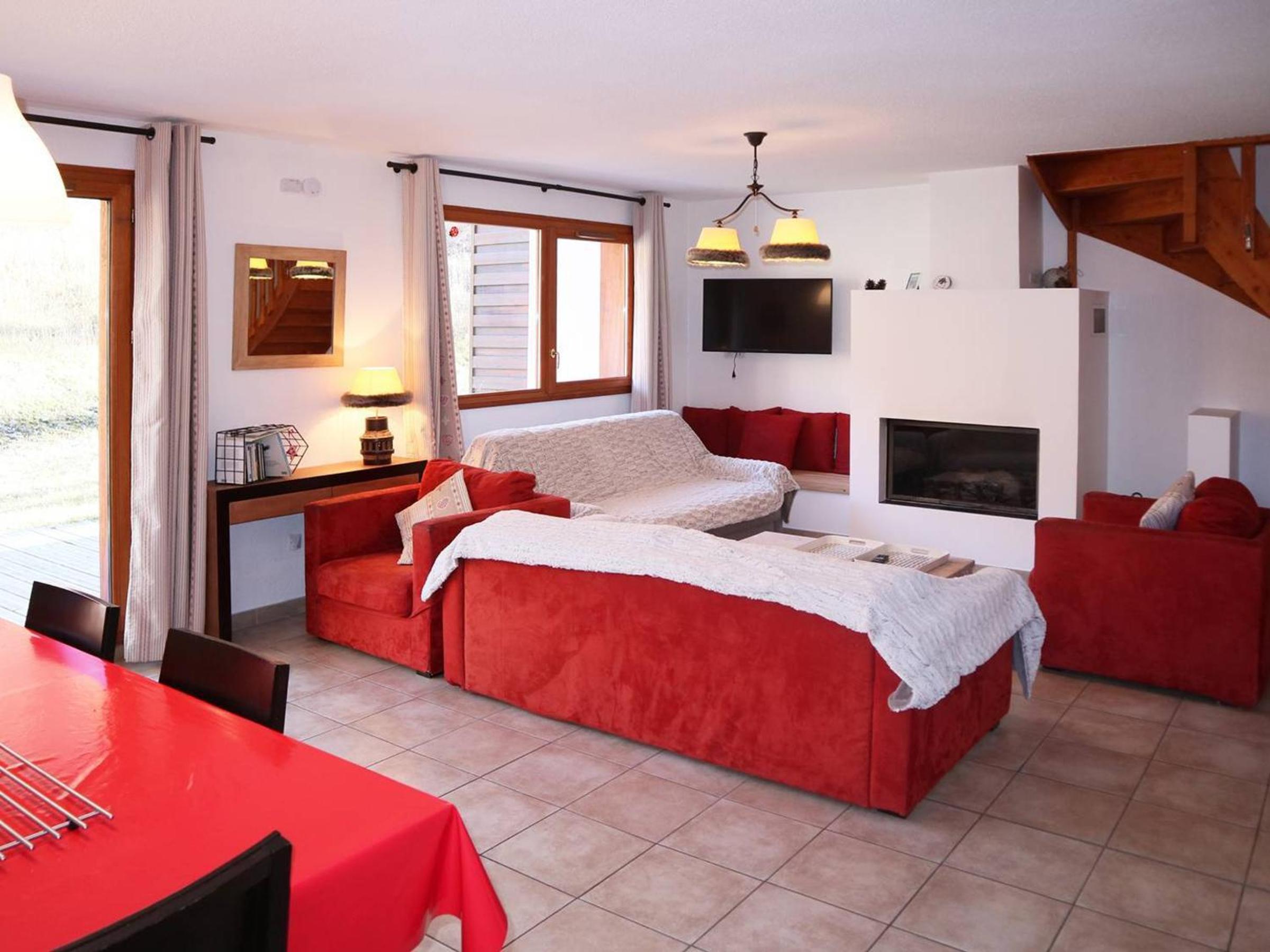 Superbe chalet pour 10 pers. avec piscine, sauna, cheminée, terrasse, skis aux pieds - Les Orres 1800 - FR-1-322-118 - Image 1