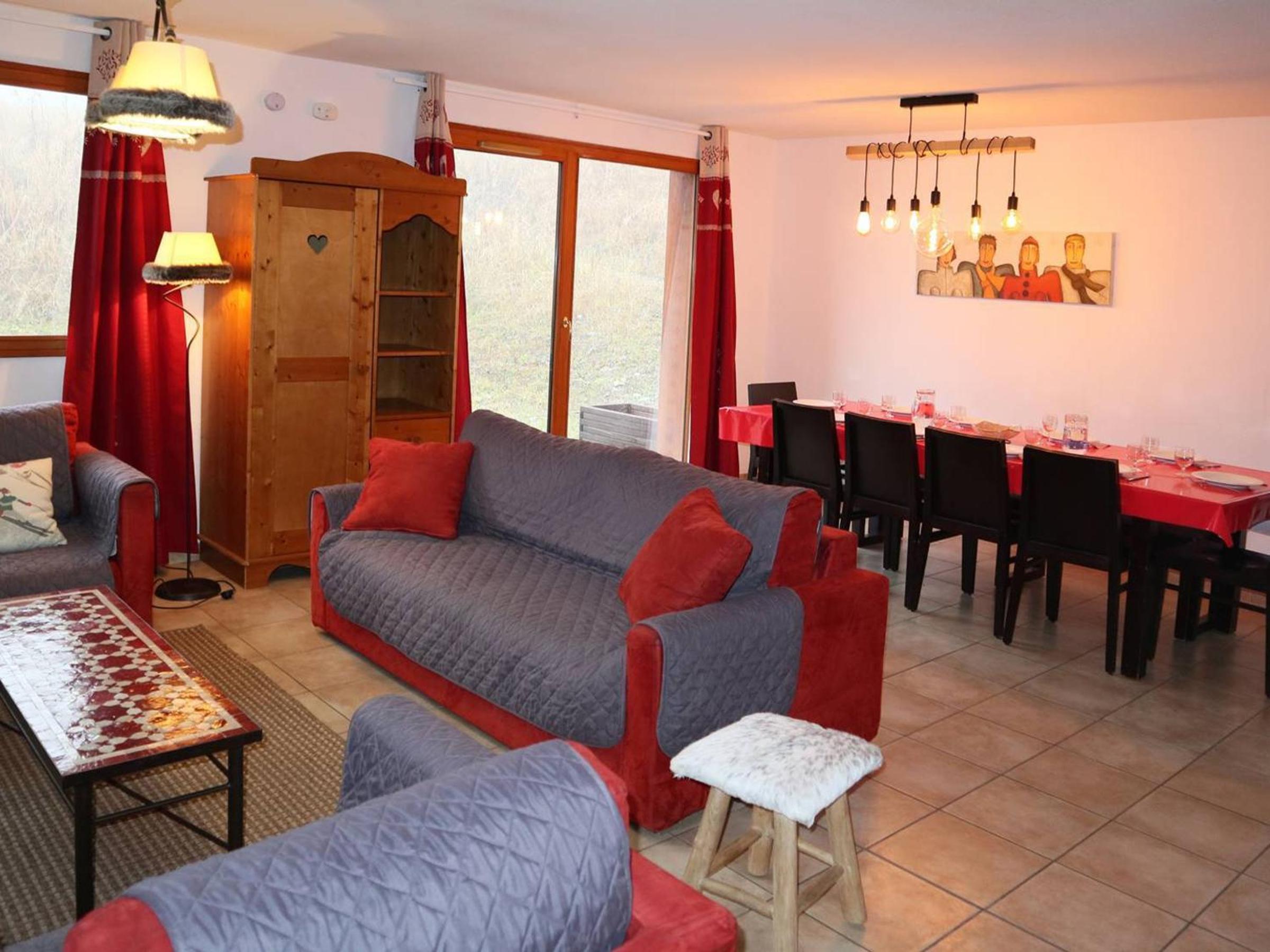 Chalet de Charme aux Orres - 10 Pers, Piscine, Sauna, Hammam, Cheminée, Skis aux Pieds - FR-1-322-65 - Image 4