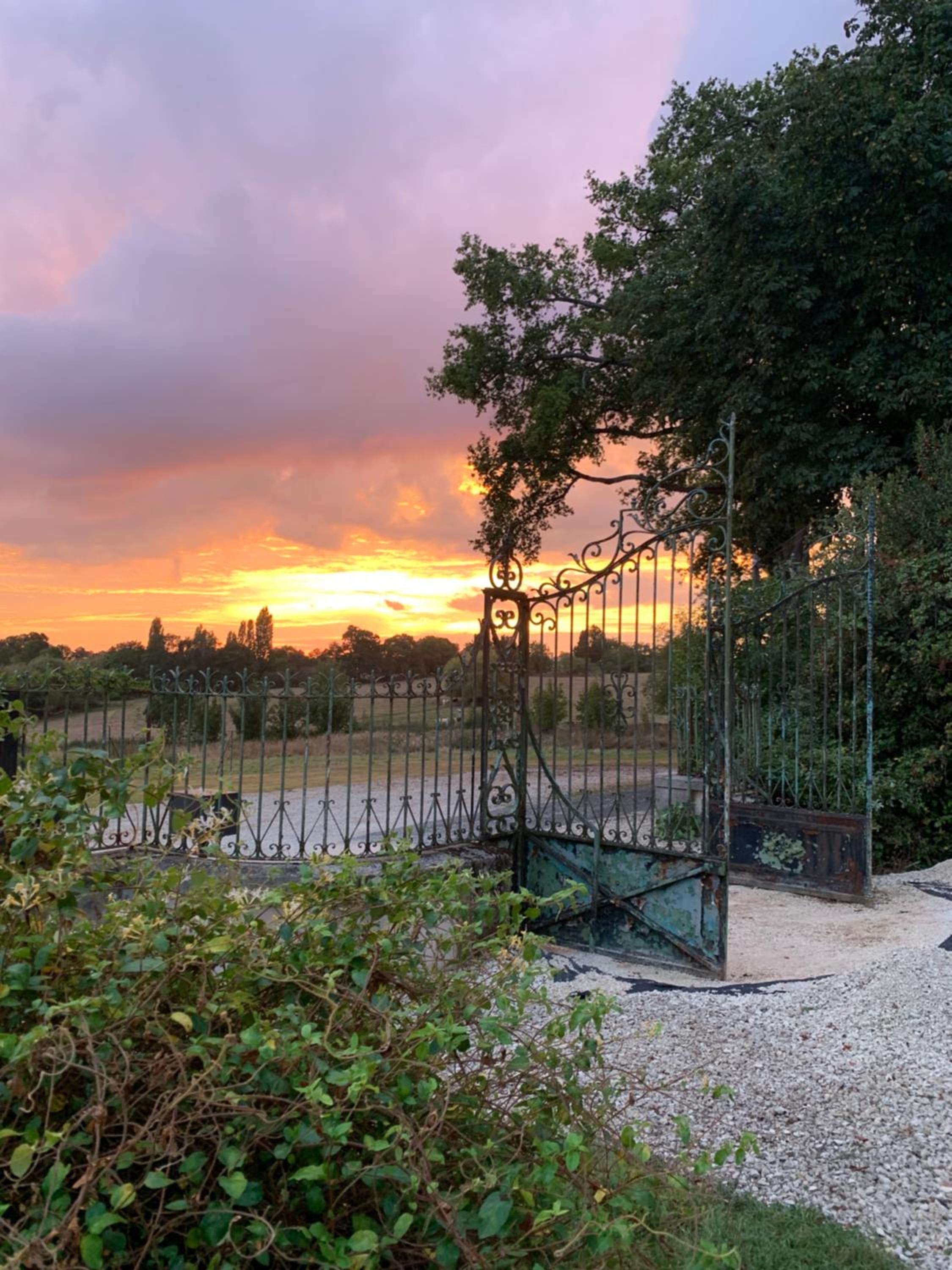 At the Little Happiness of Augé House