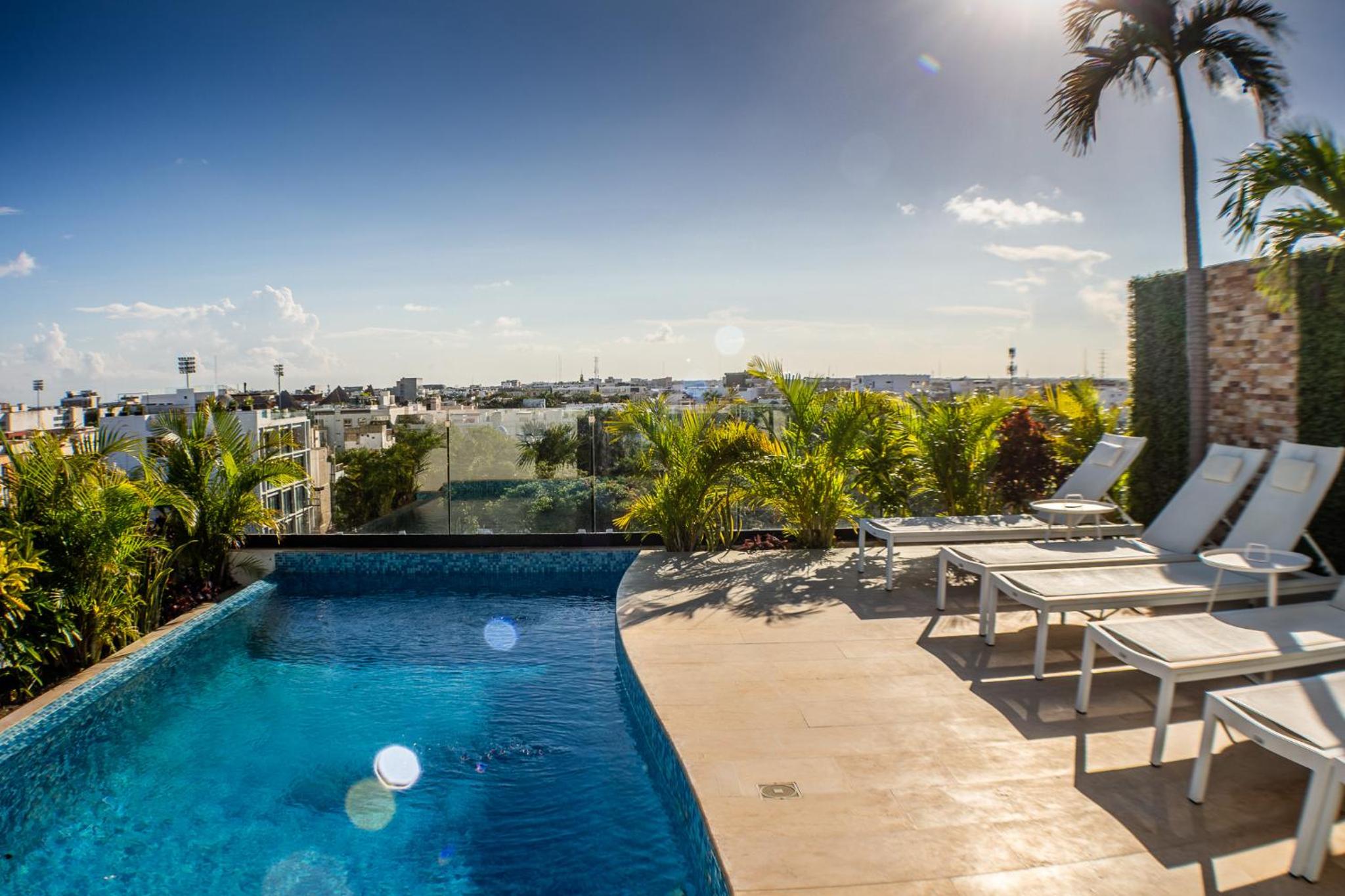 Estudio106 centrico en Menesse38 con roof view 2
