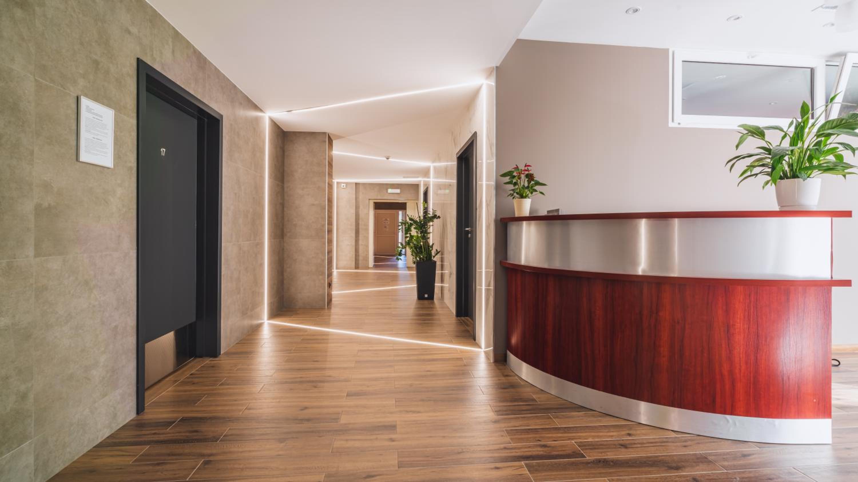 hotel reception