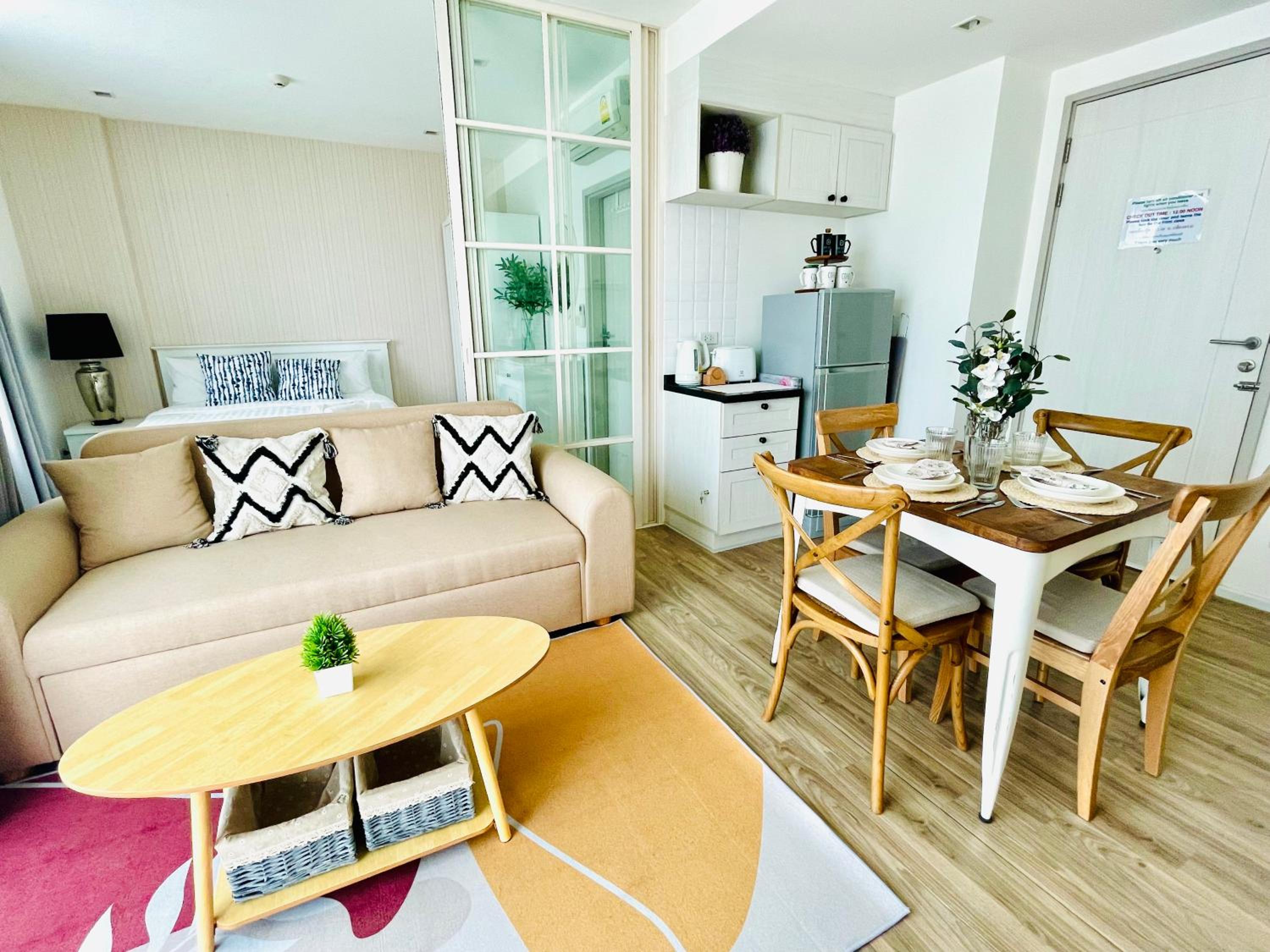Summer Huahin Condo 506,MountainView,Near Beach&Cicada, Beautiful Pool