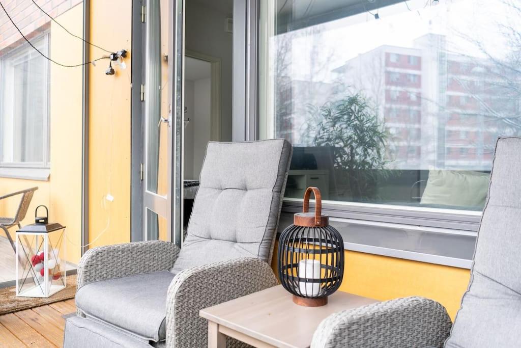 1br apartment in Kannelmäki with private sauna view 2