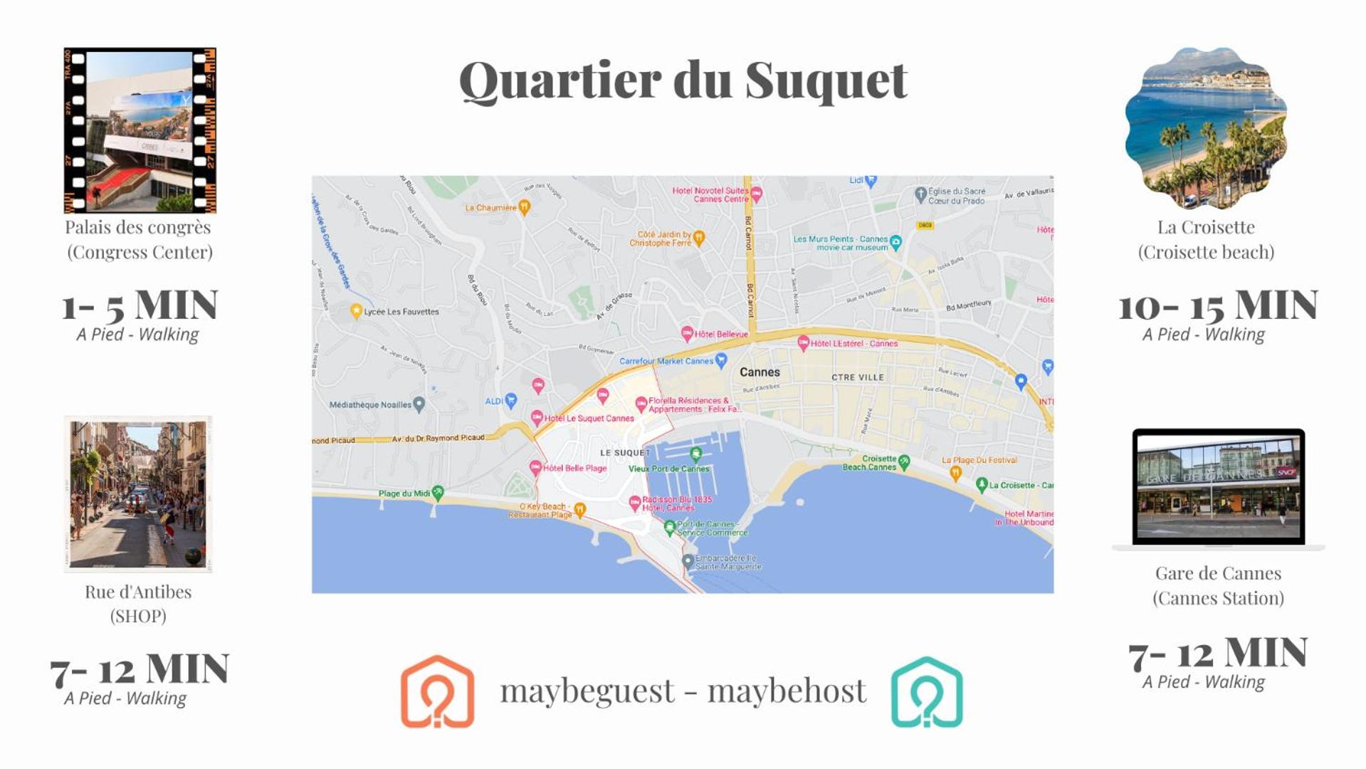 C050-Appt Standing au Coeur du Suquet - ST ANTOINE 1 photo 3