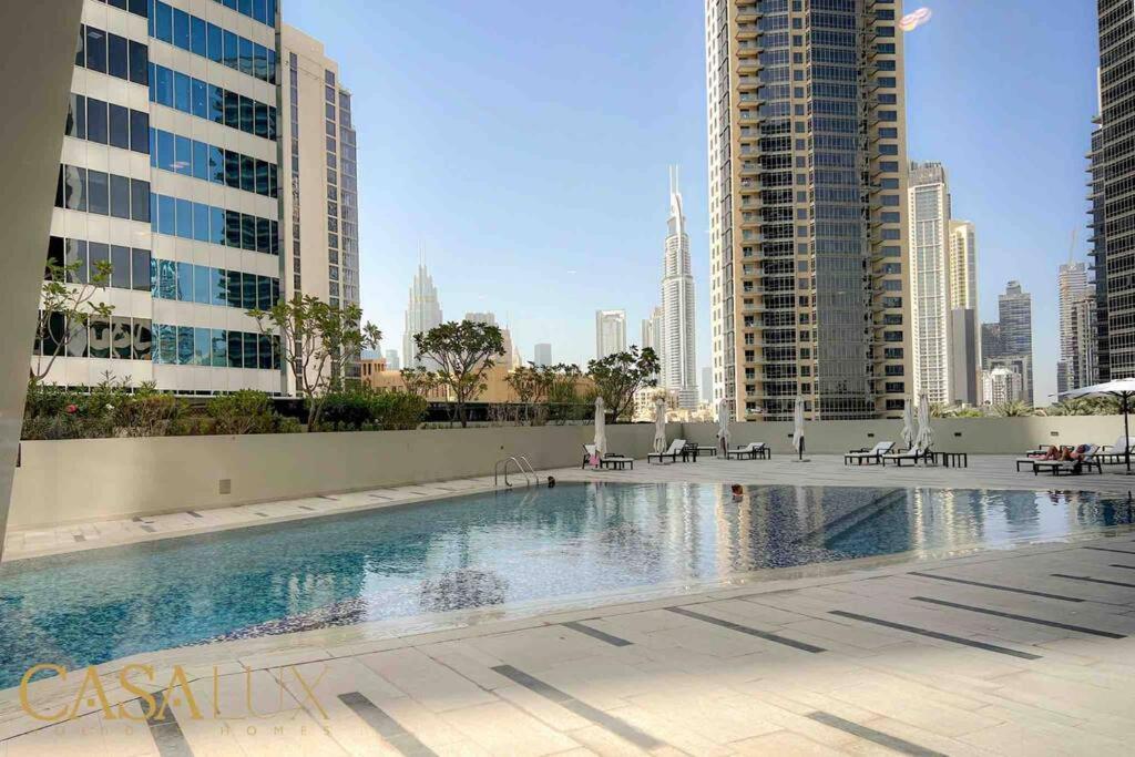 Cozy High Floor, Std With Burj Khalifa View