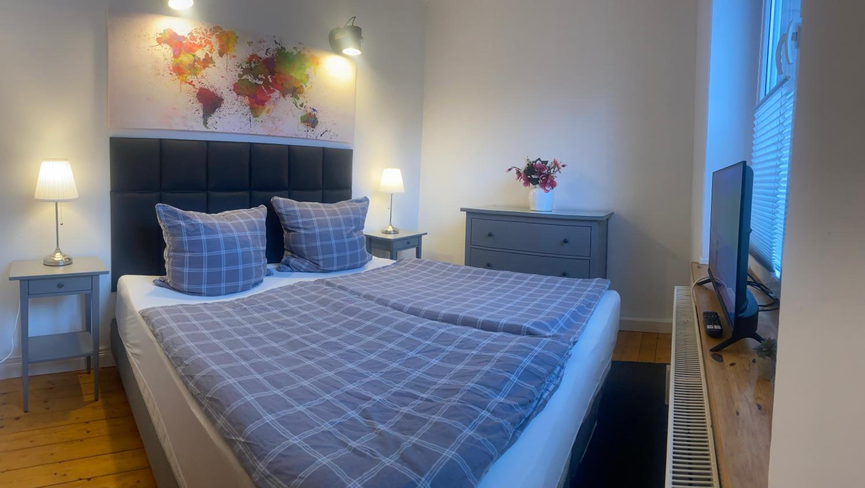 Schöne Wohnung, Zwei Schlafzimmer, Zentrumsnah, Erdgeschoss in Greifswald