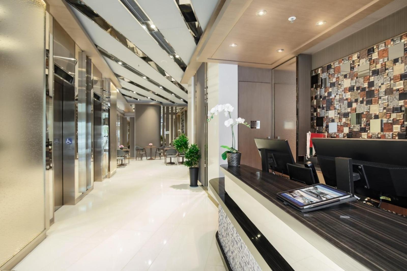 hotel reception