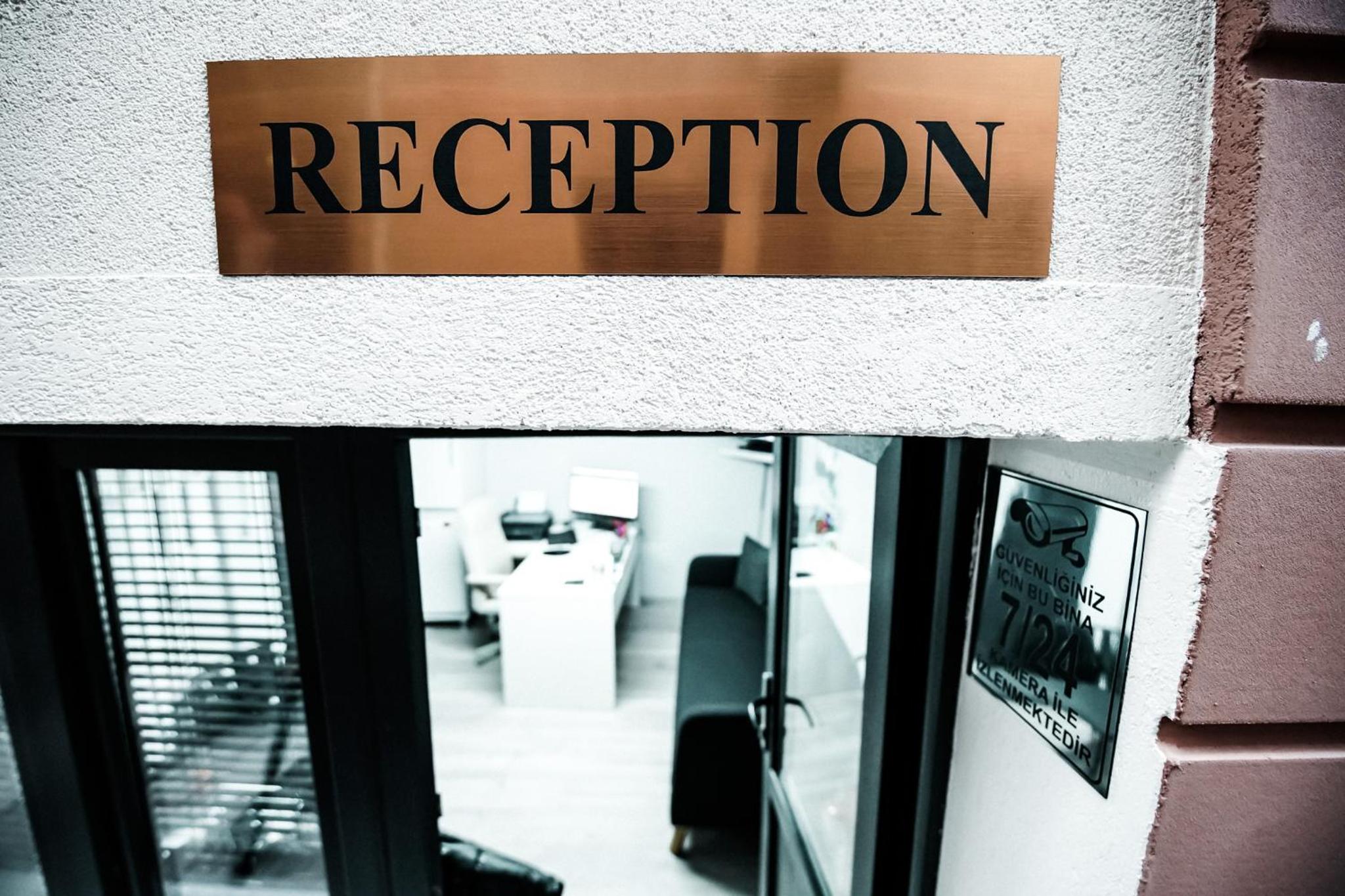 hotel reception