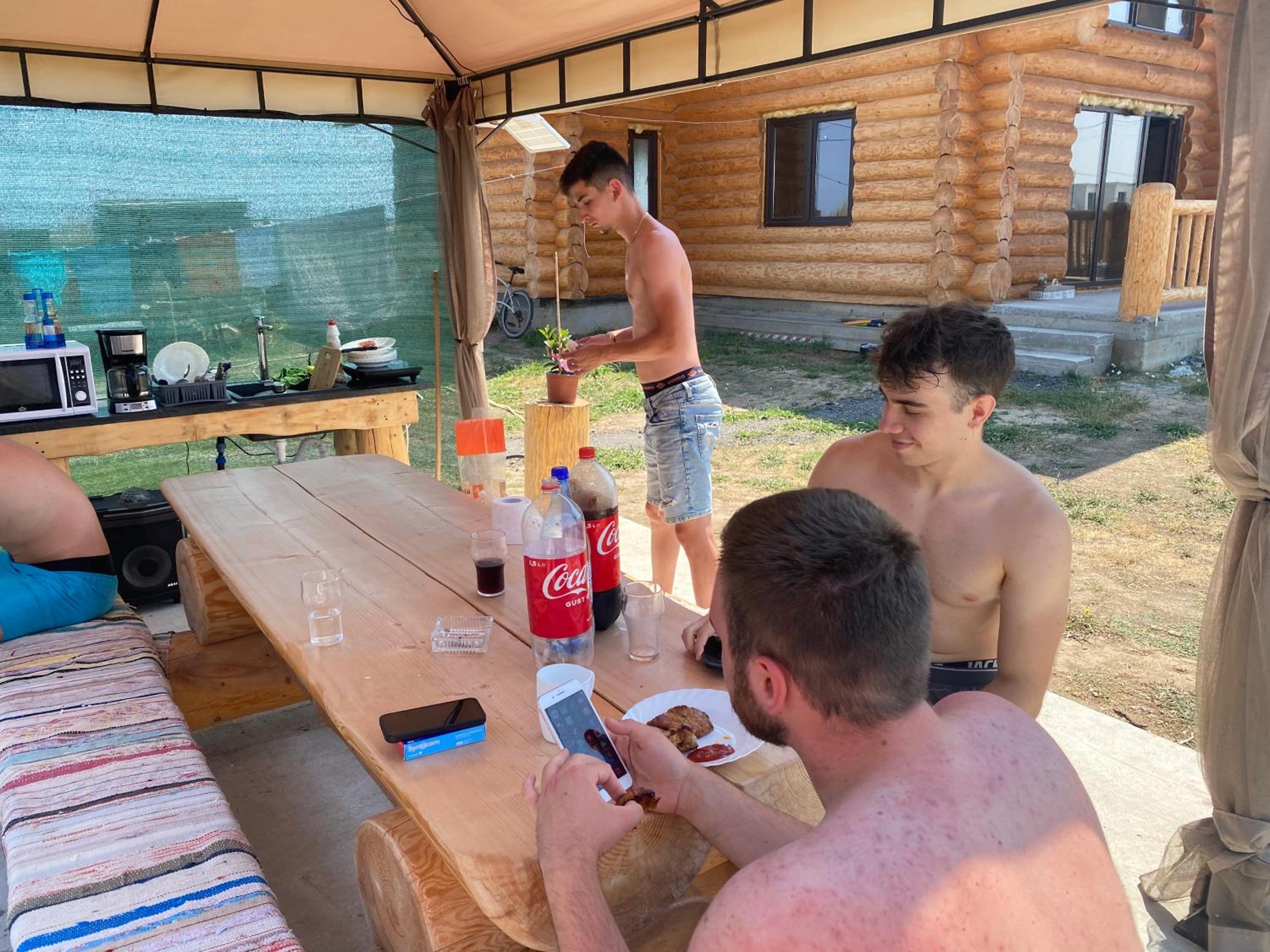 Woodvillage on the Blacksea