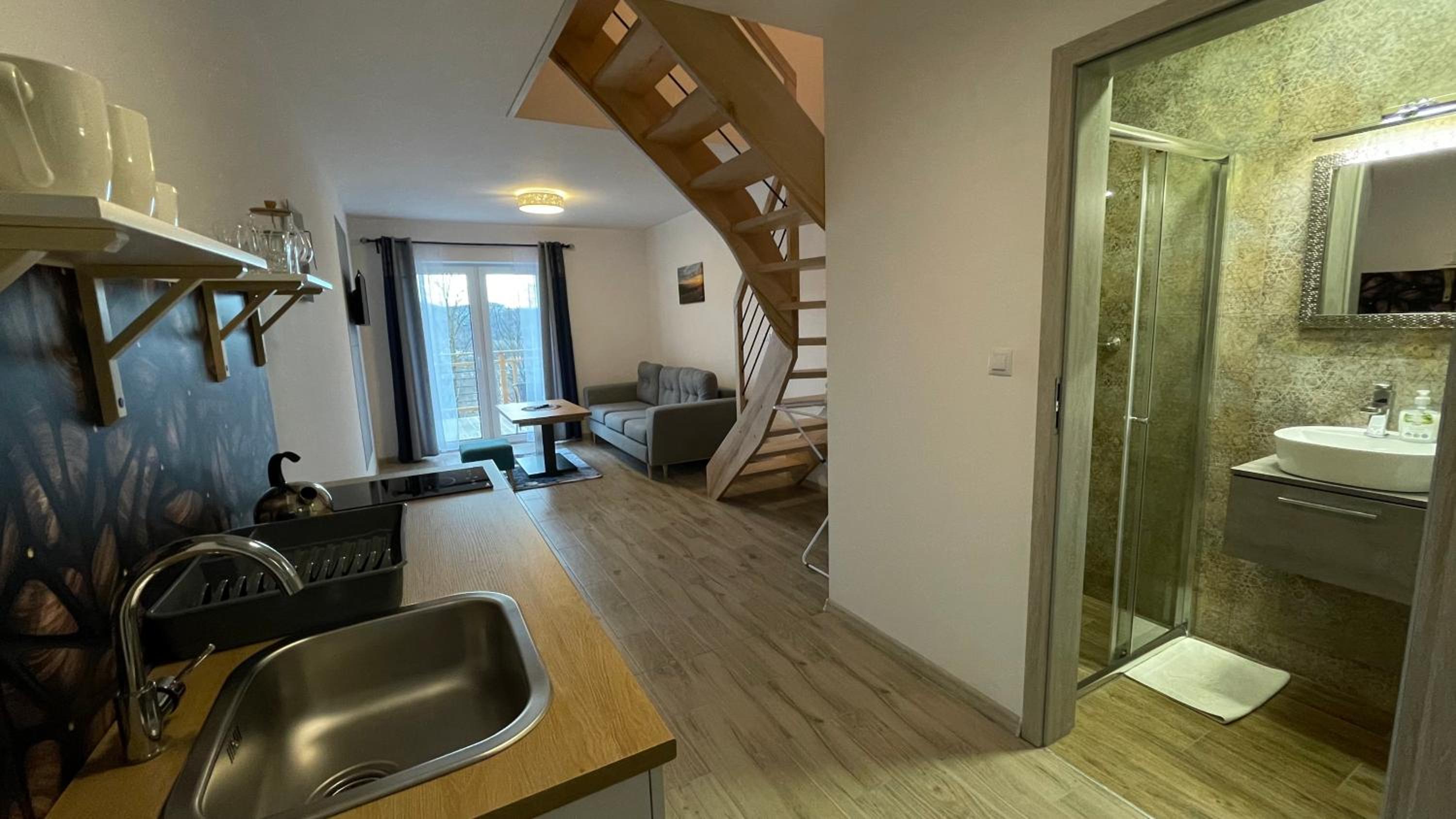 Dwupoziomowe Apartamenty Leszczyna