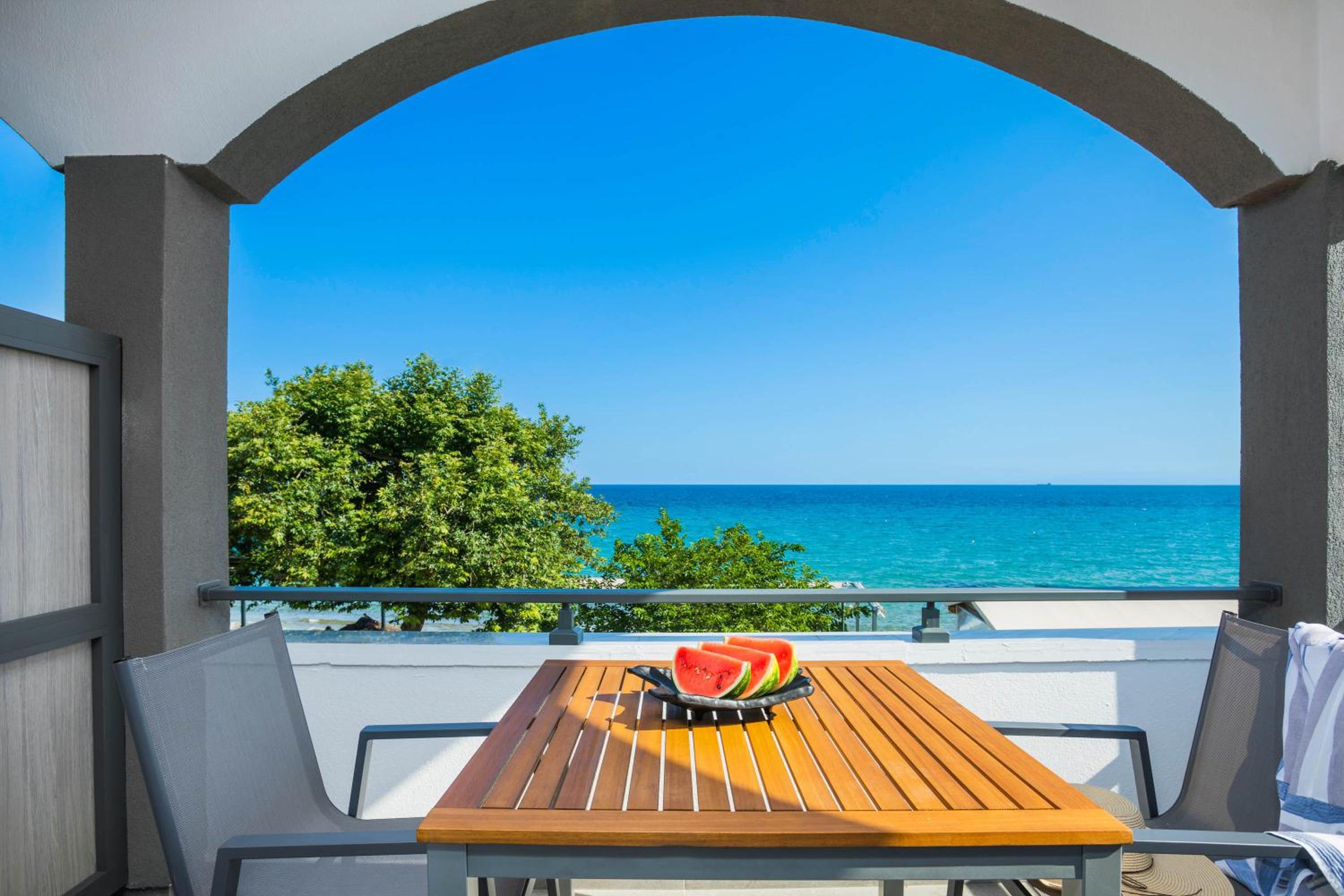 outdoor BBQ area