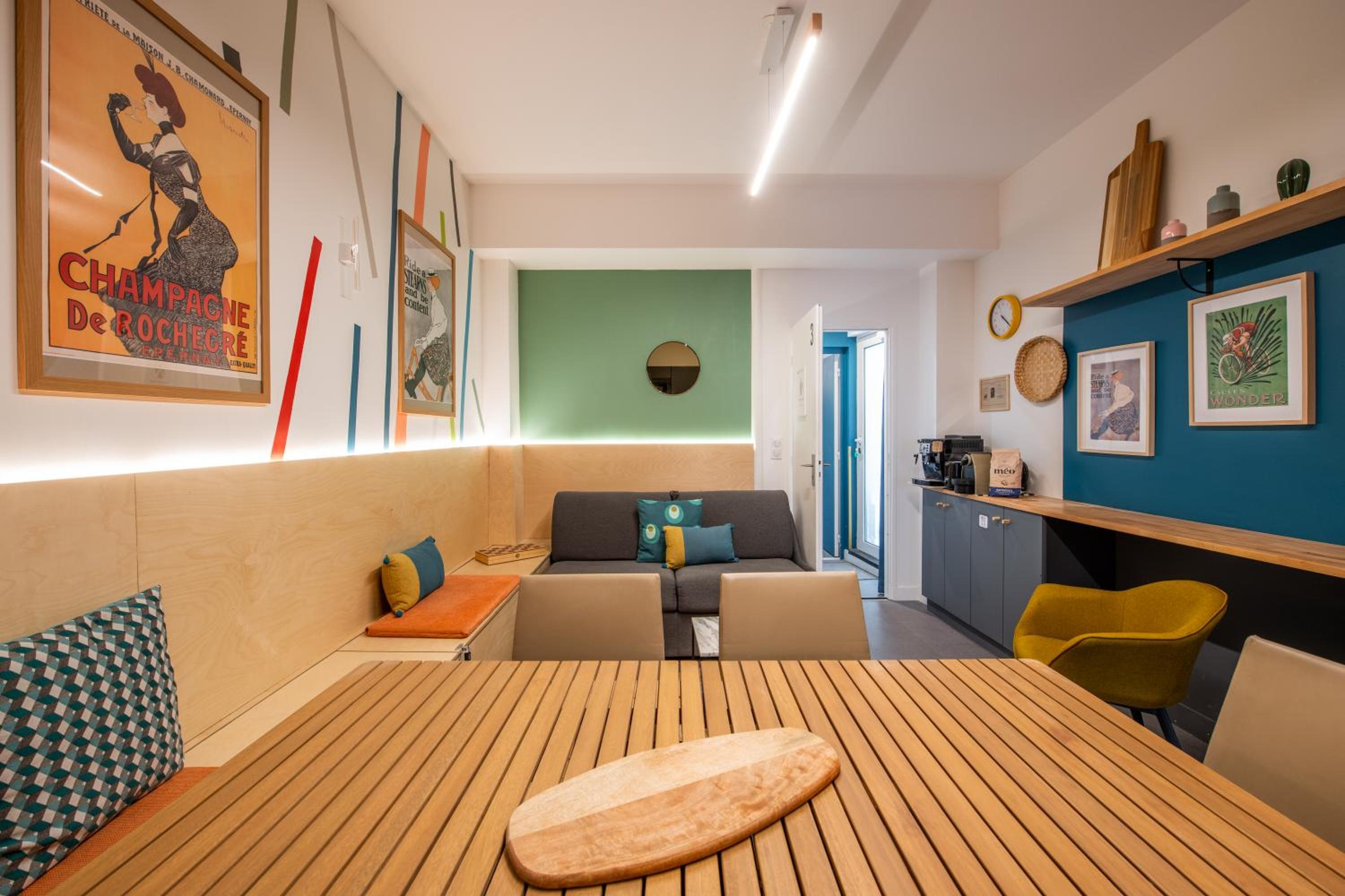 MAISON FRANCOIS Paris - Two rooms apartment or Studio - Linkable together