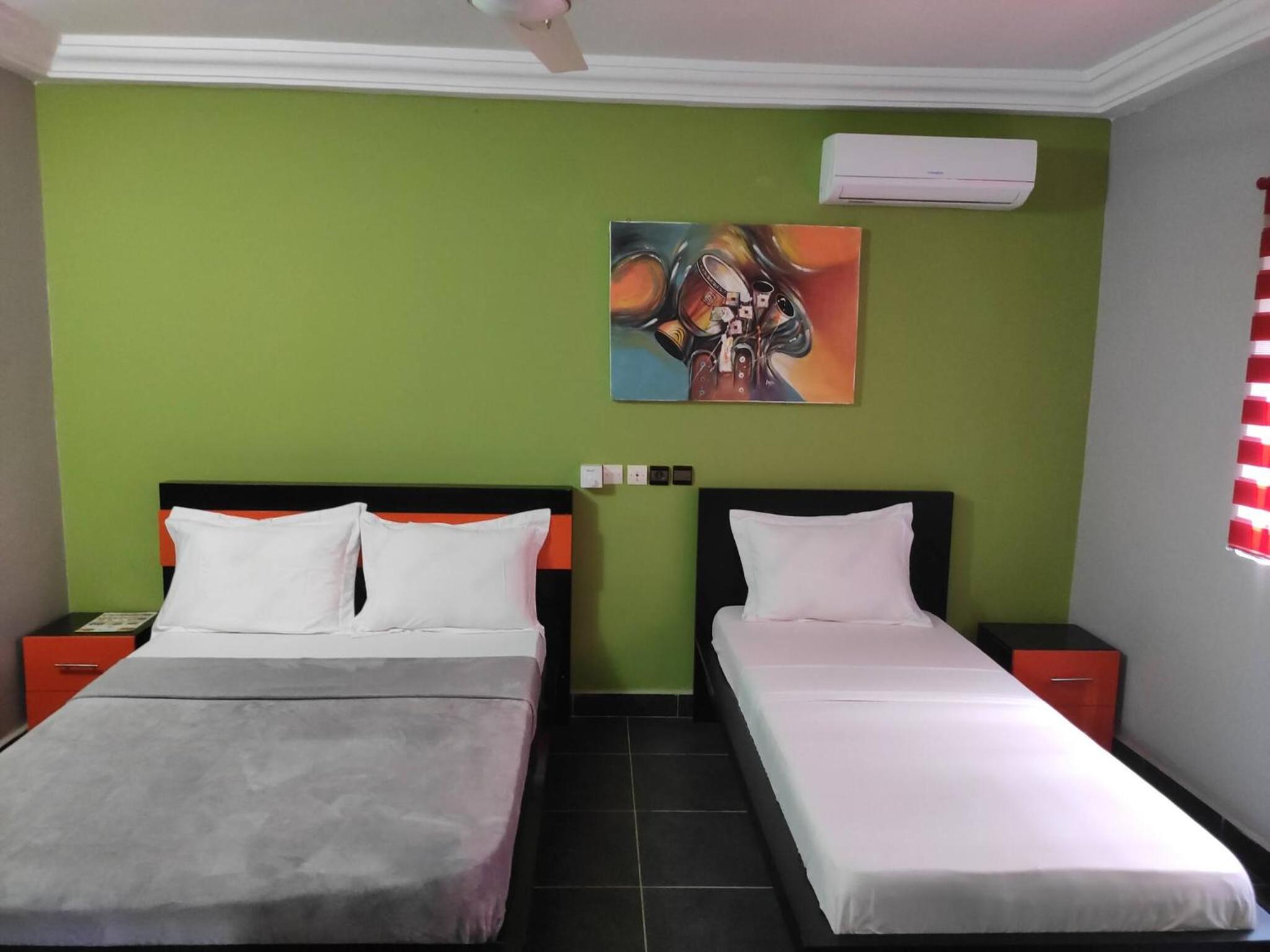 Room in Guest room - Royal Blue Guest House Bar Deluxe Twin Bed view 5